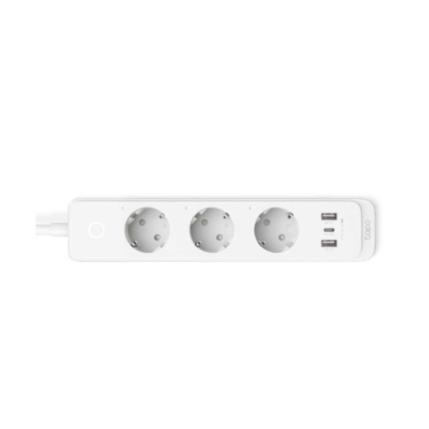 TP-Link Tapo P300 · Regleta Inteligente · 3 Tomas + 2 USB-A + USB-C · WiFi