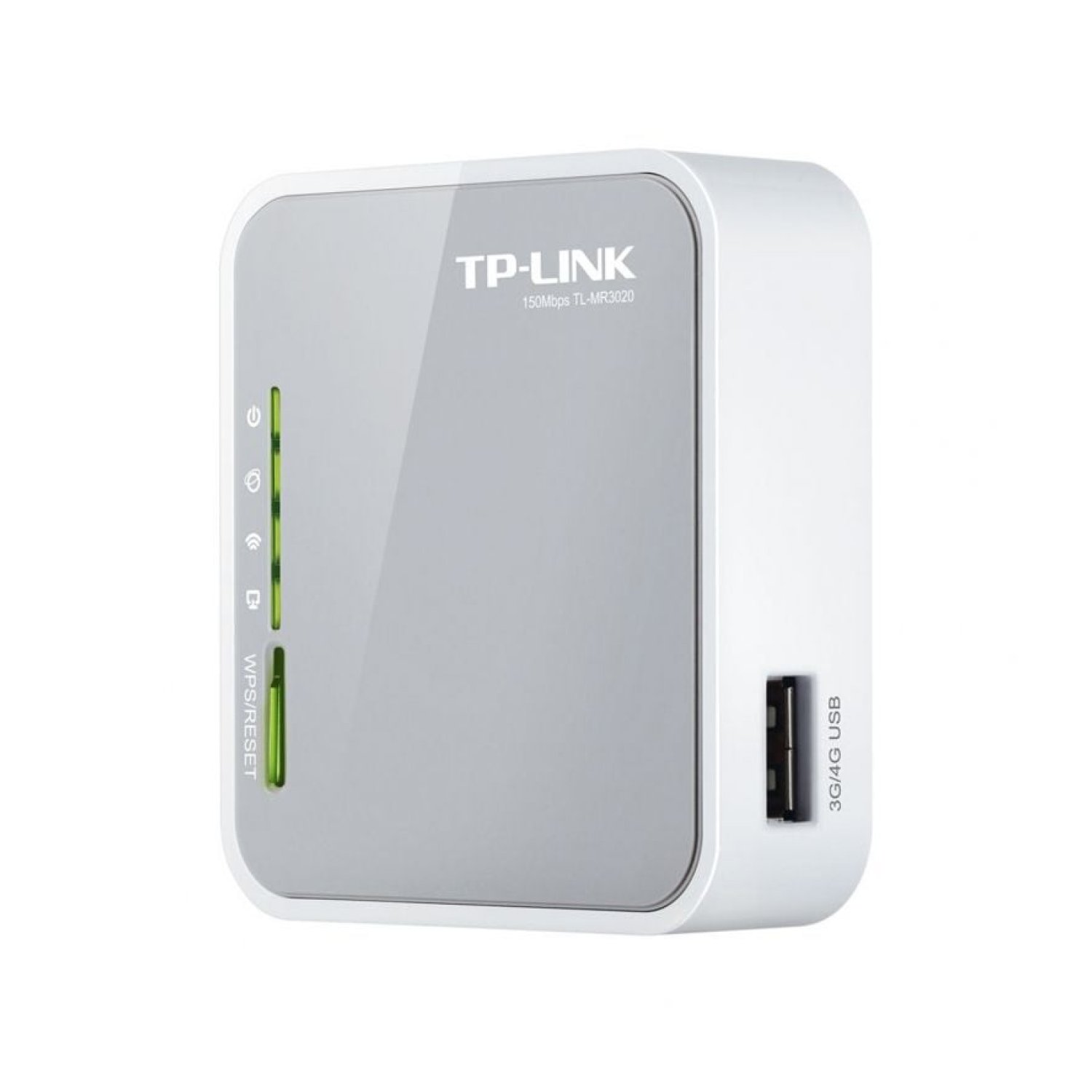 TP-Link TL-MR3020 · Router 3G · 150Mbps · WiFi 802.11n · 2.4GHz · 1 Antena