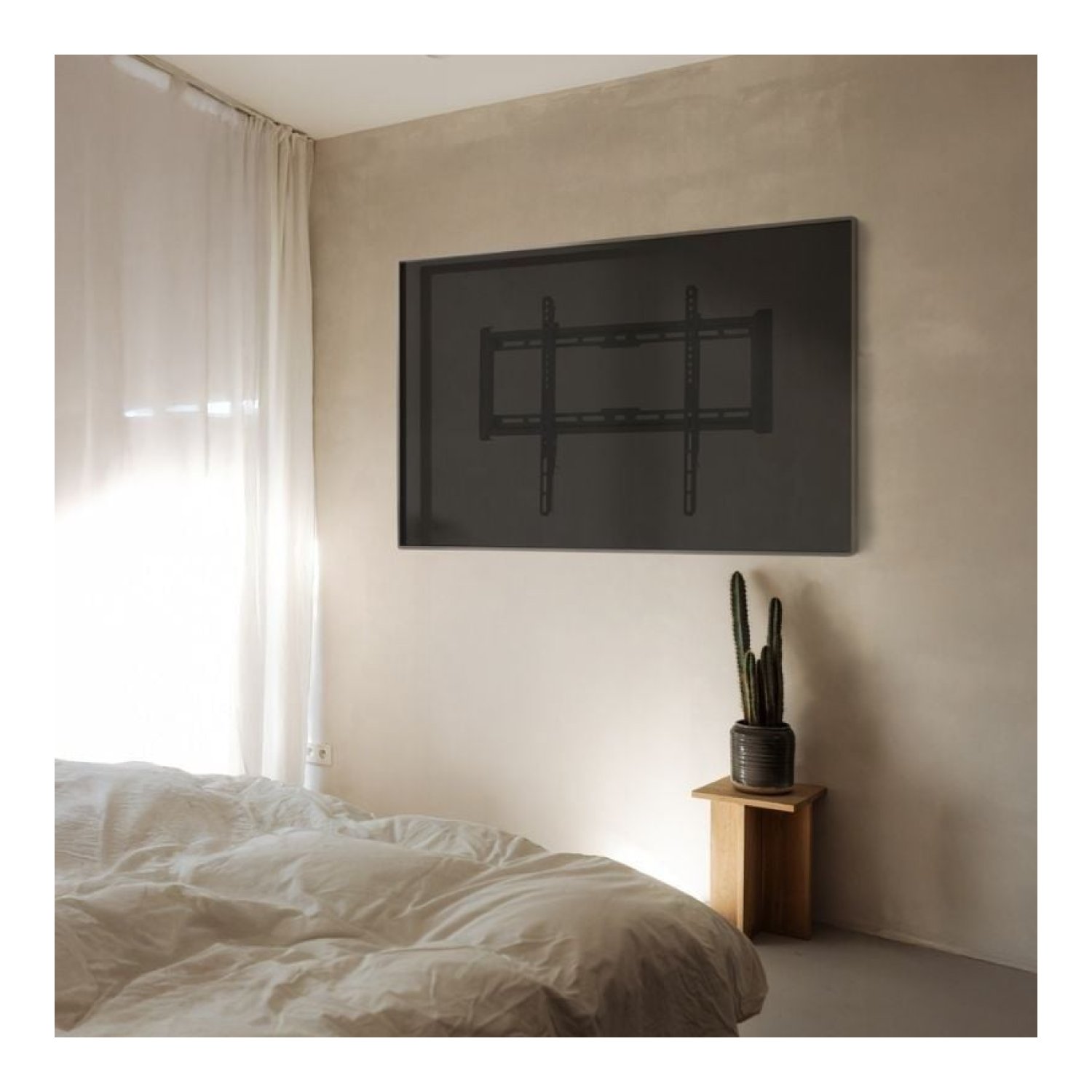 TooQ LP1083F-B · Soporte de Pared para TV · 37-80" · hasta 75kg