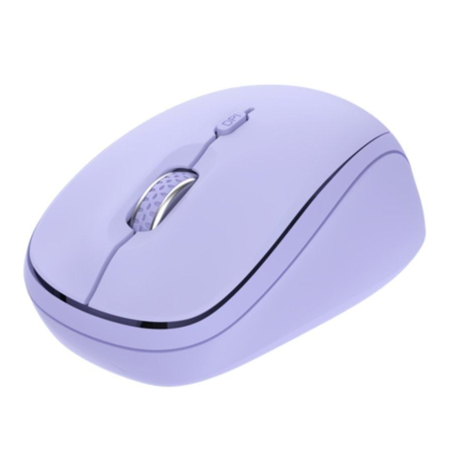Trust Yvi+ · Ratón Inalámbrico Mini · 1600 DPI · Multidispositivo · Púrpura
