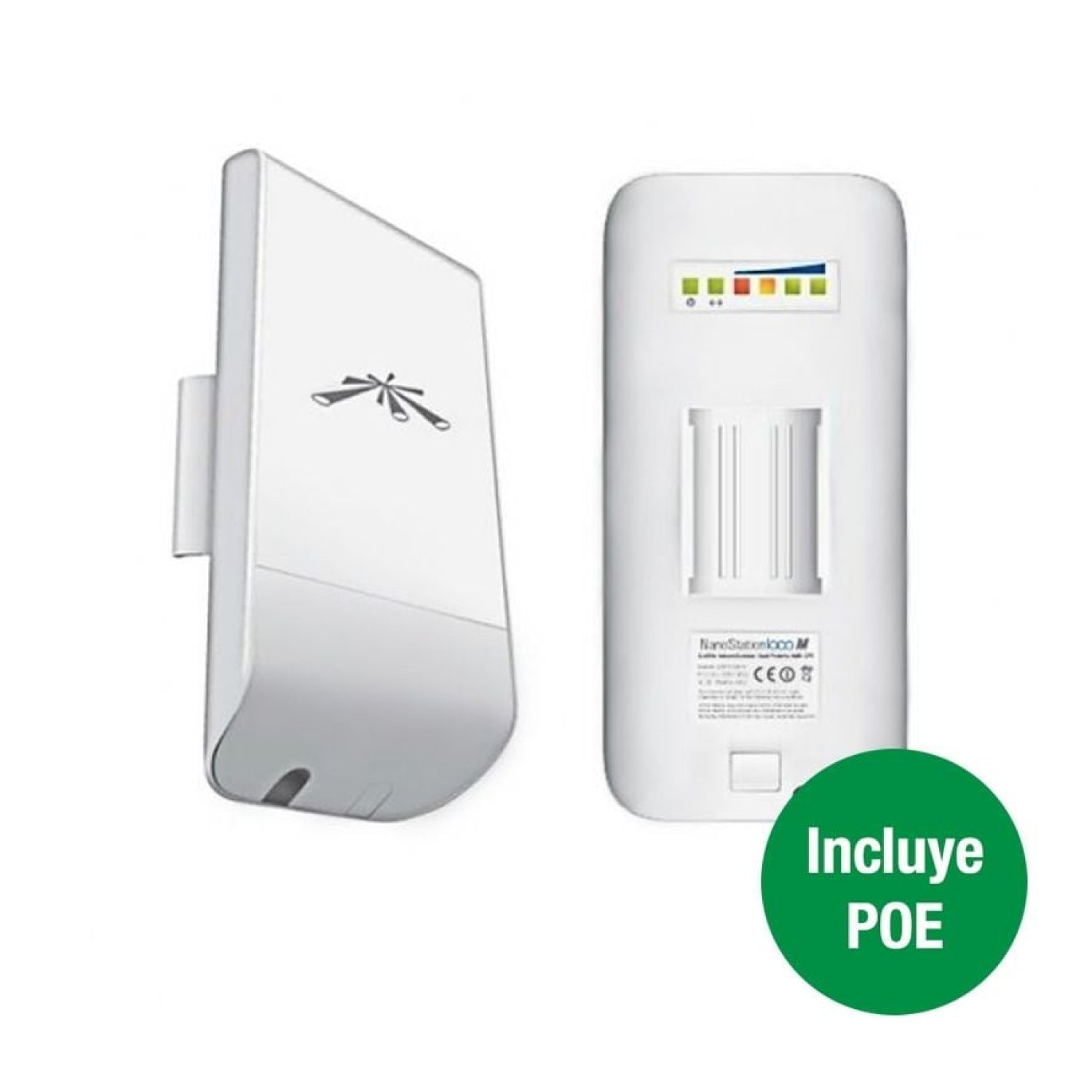 Ubiquiti Nanostation LocoM2 · Punto de Acceso WiFi · 2.4GHz · 8dBi
