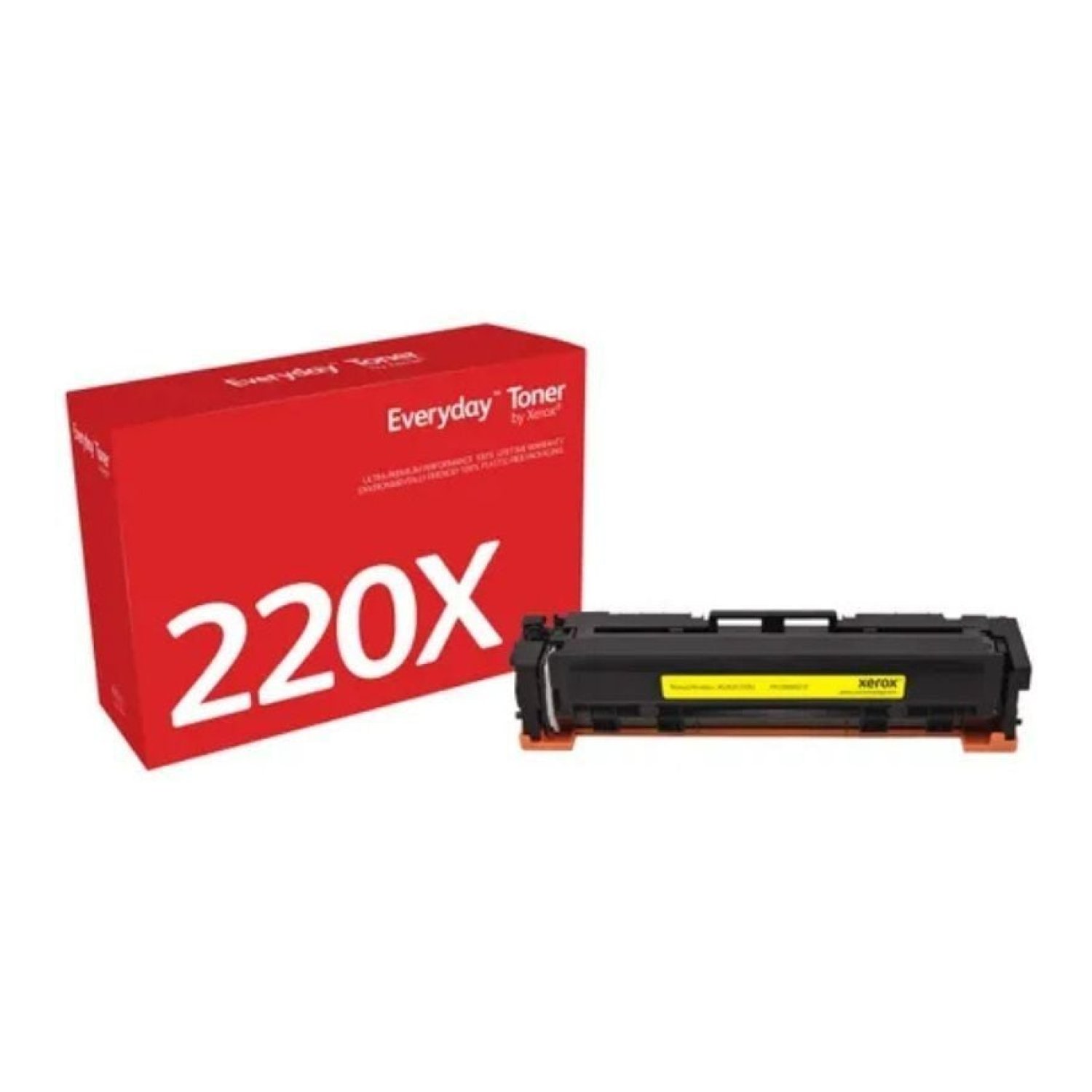 Tóner Xerox Compatible HP W2202X · Alta Capacidad · 5500 Páginas · Amarillo