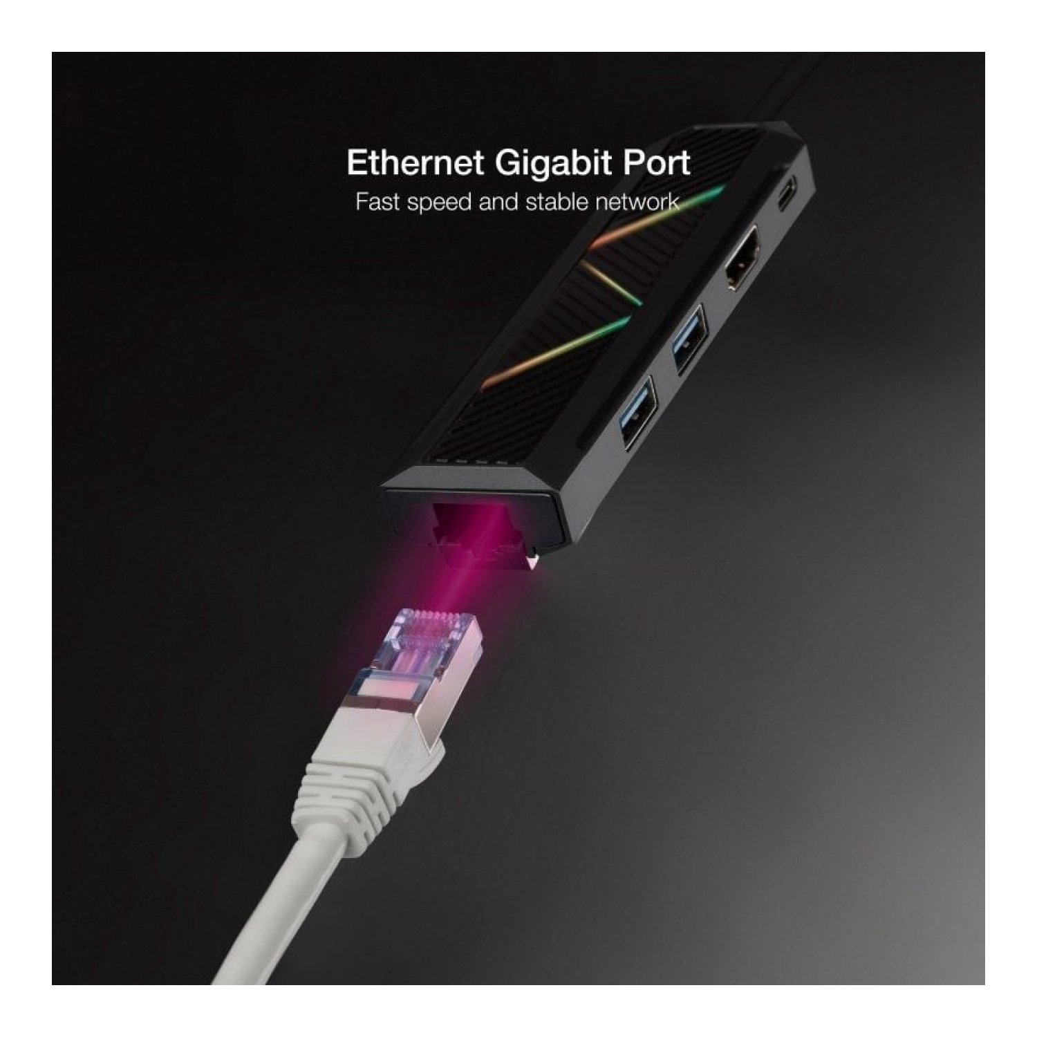 Nanocable Docking USB Tipo-C · 2xUSB · 1xUSB-C PD · HDMI · RJ45 · Negro
