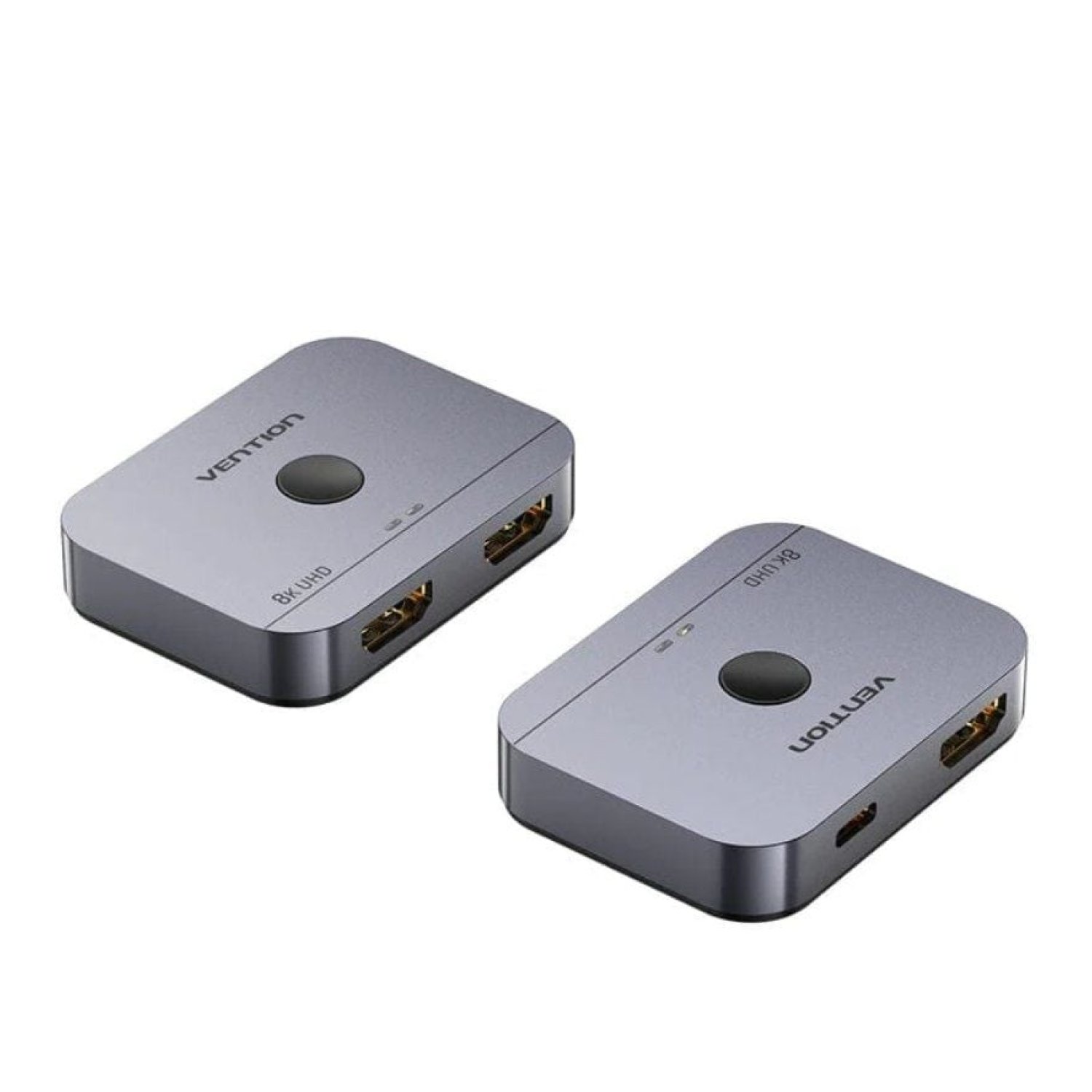 Vention AKPH0 · Switch HDMI 2.1 8K · Bidireccional · 2x HDMI Hembra · USB-C