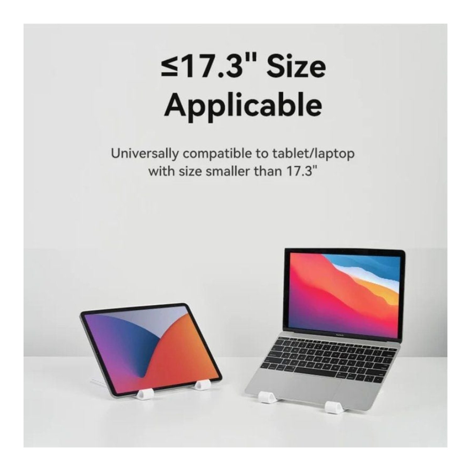 Vention KDNW0 · Soporte Portátil/Tablet · Hasta 17,3" · Ajustable