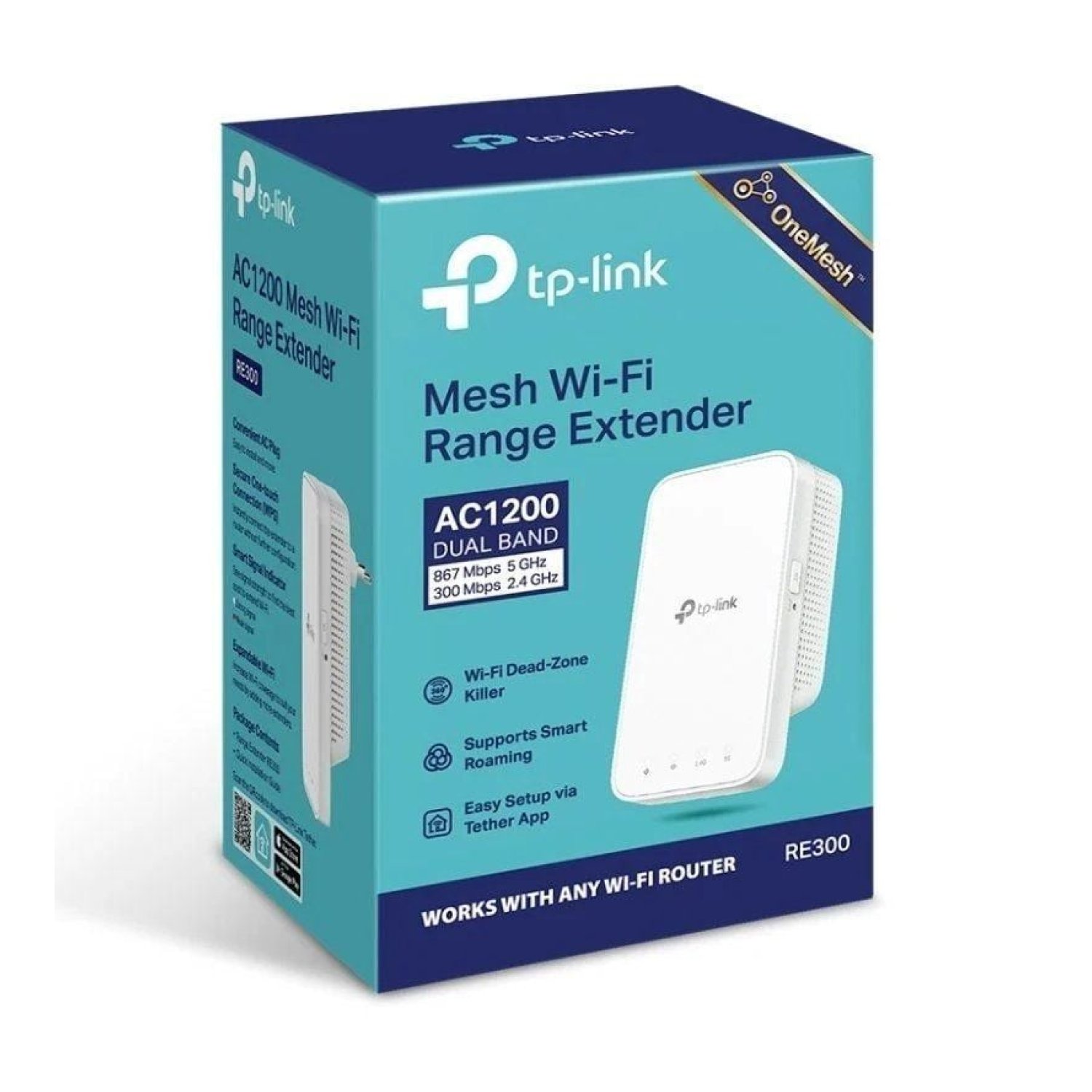 TP-Link RE300 · Repetidor WiFi · 1200 Mbps · Doble Banda