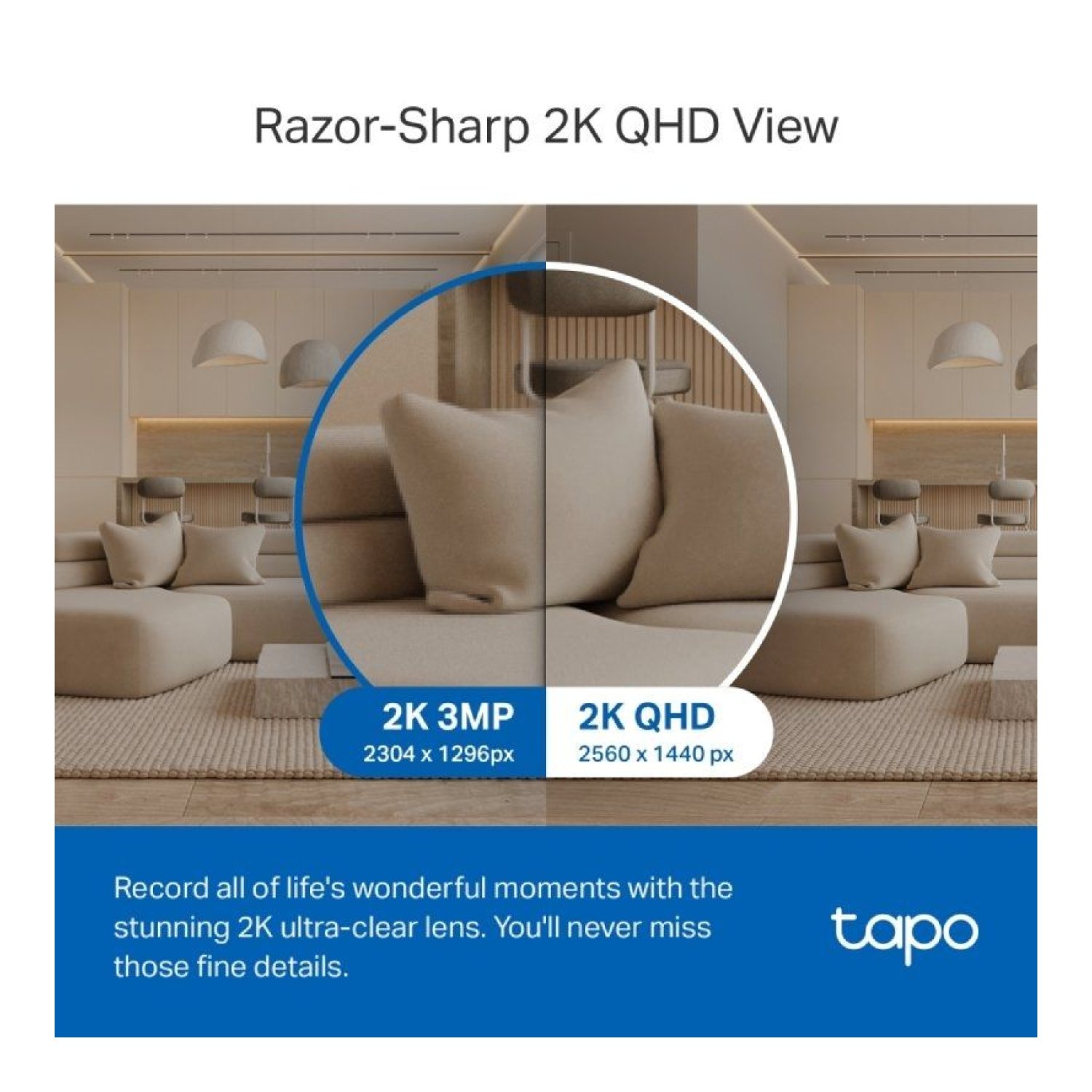TP-Link Tapo TC72 · Cámara 360° · Visión Nocturna · Control por APP