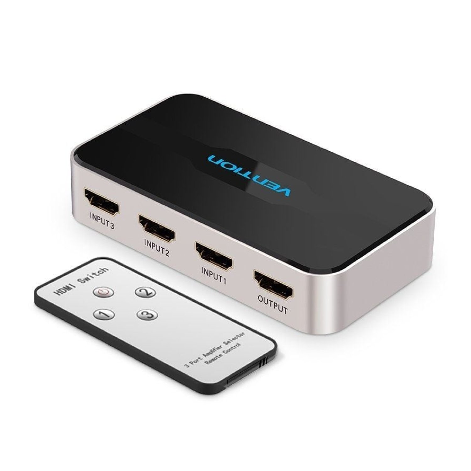 Vention Duplicador HDMI · 1 Entrada x 4 Salidas · HDMI Macho a Hembra