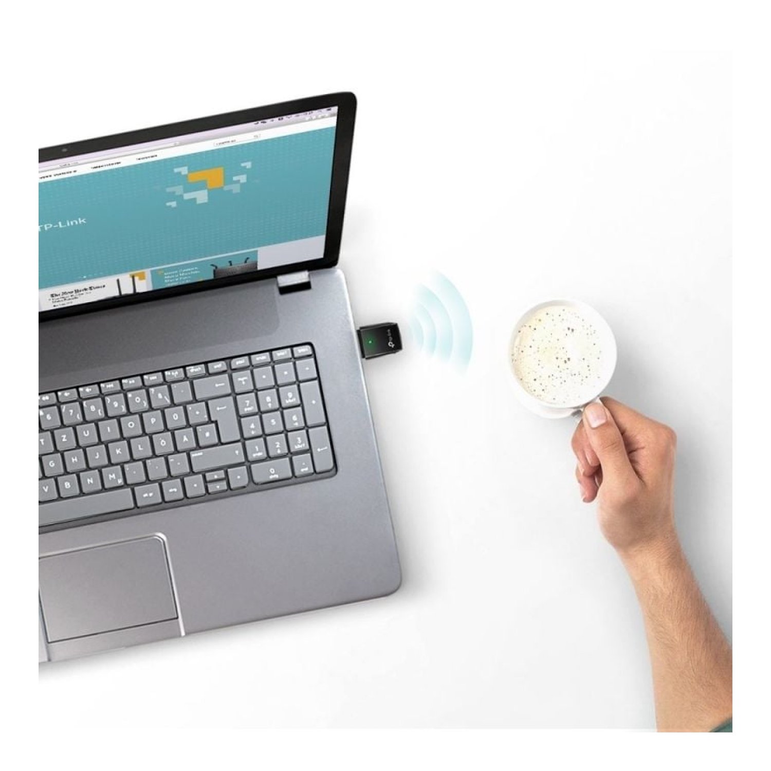 TP-Link Archer T2U V3 · Adaptador USB WiFi · 600Mbps