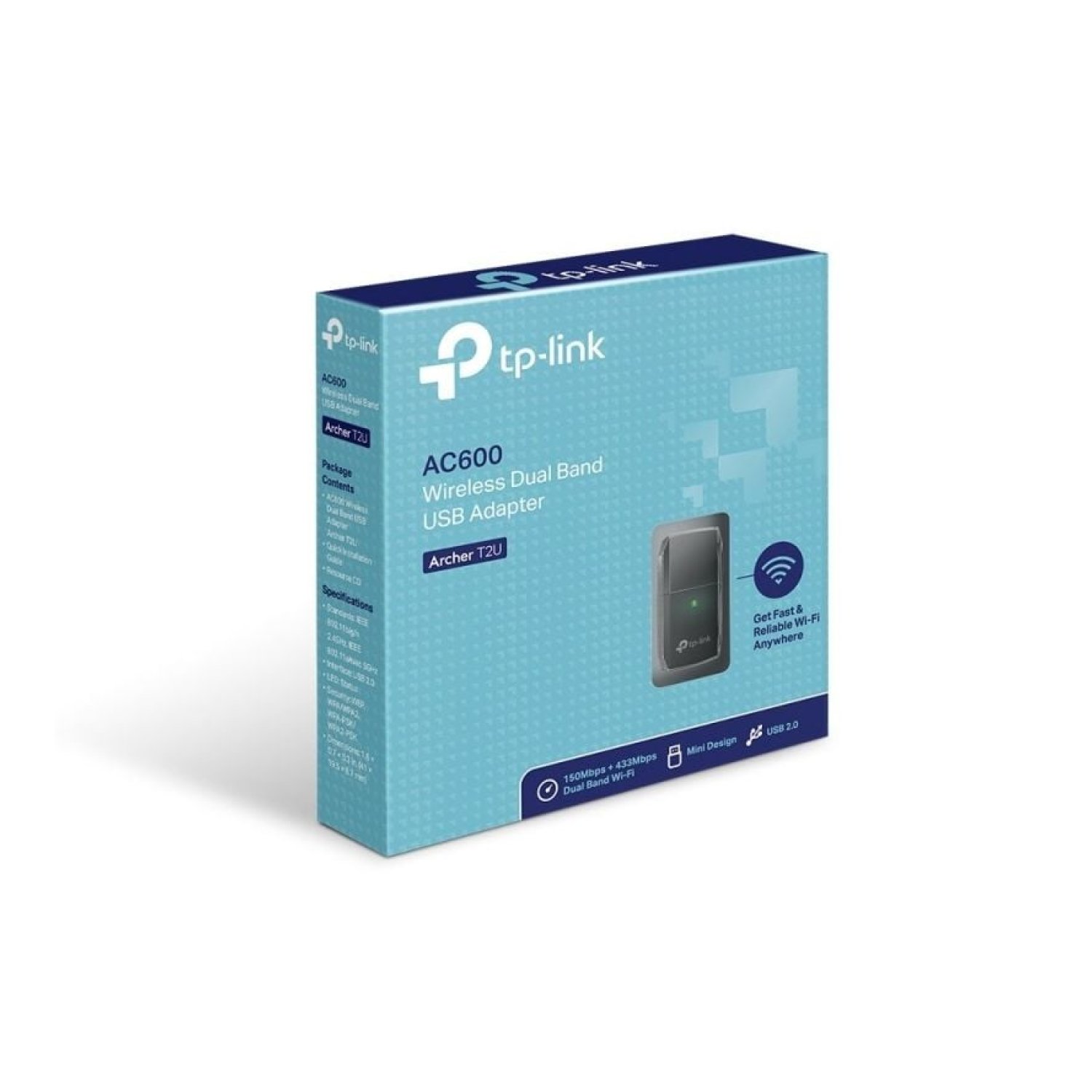 TP-Link Archer T2U V3 · Adaptador USB WiFi · 600Mbps
