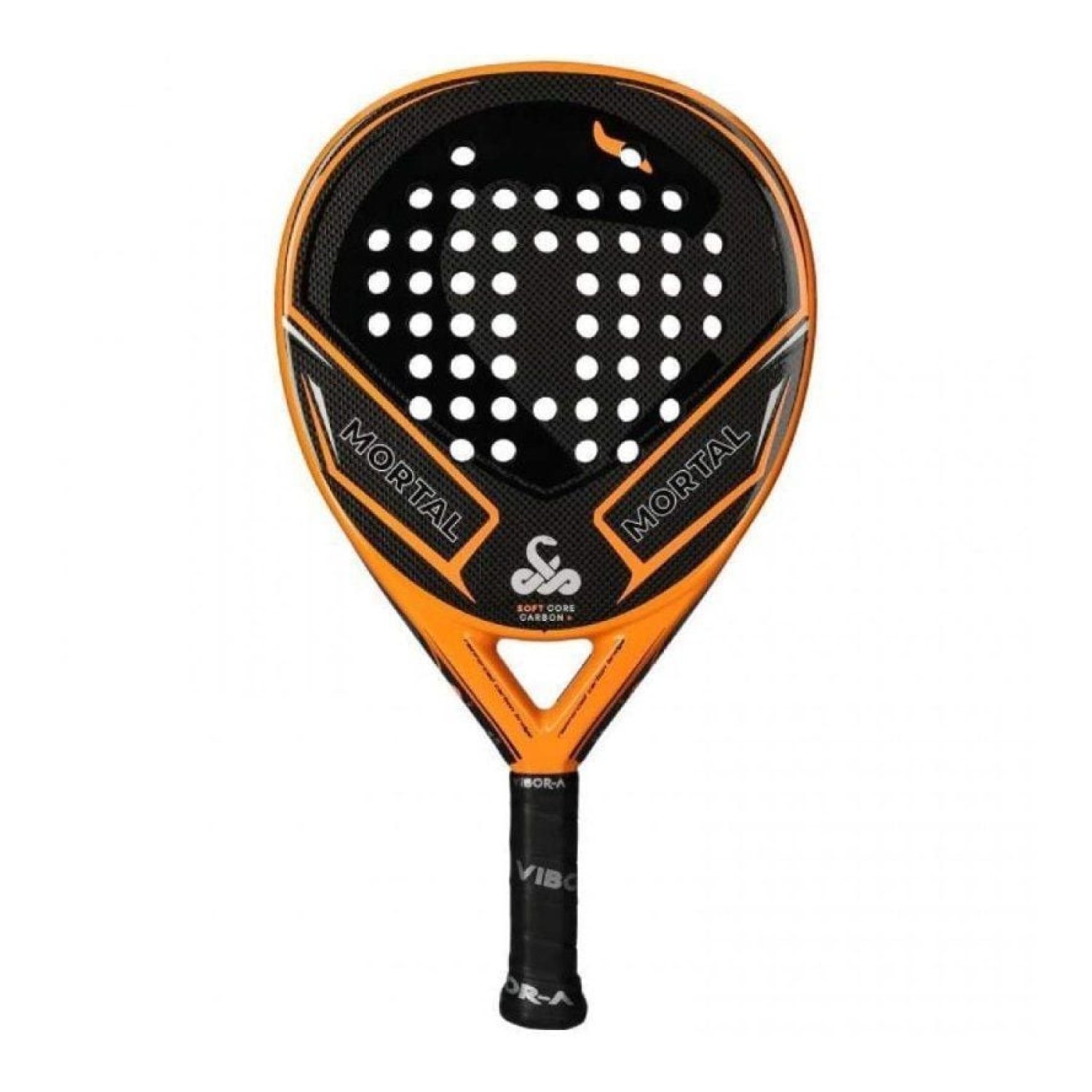 VIBOR-A Mortal Carbon 3.0 · Pala de Pádel · Naranja y Negra
