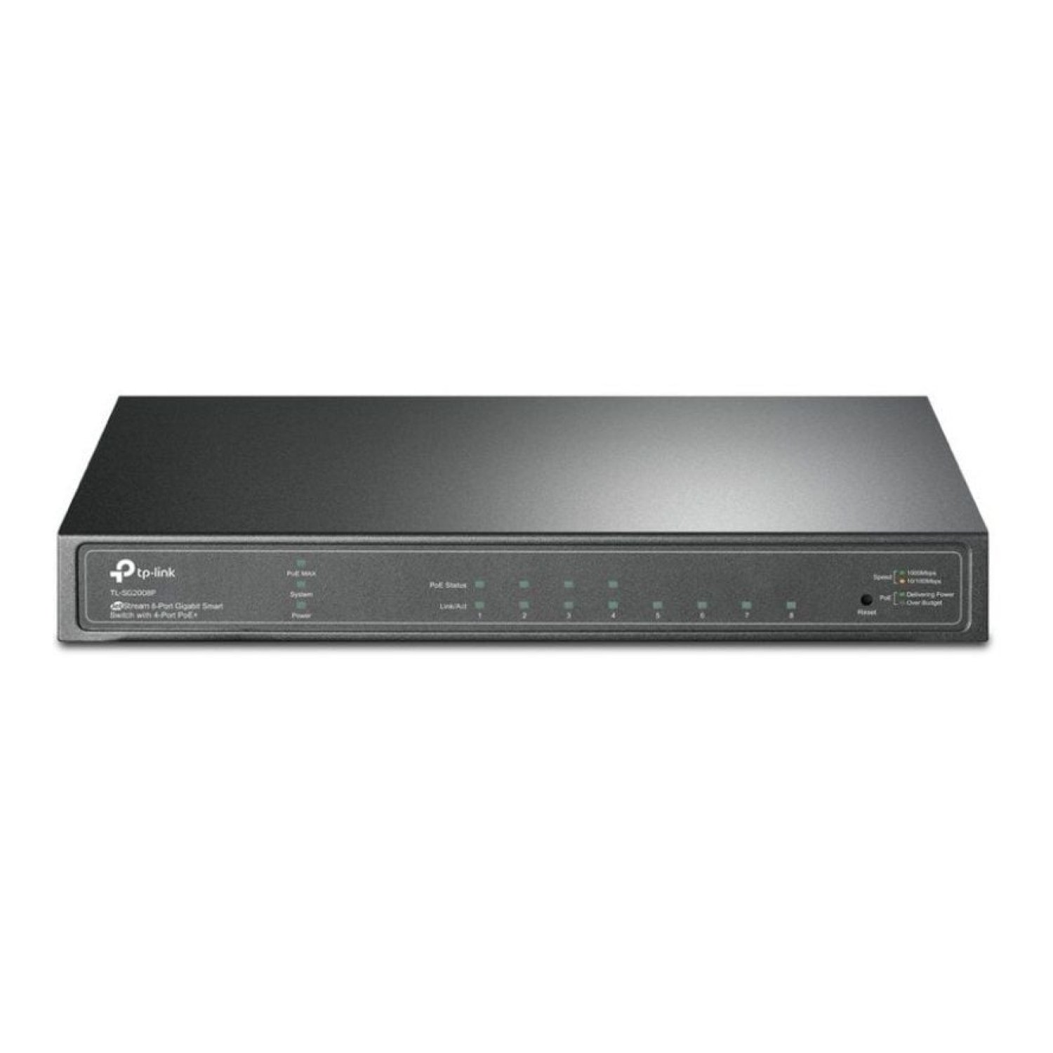 TP-Link Omada TL-SG2008P · Switch Gestionable · 8 Puertos Gigabit · PoE