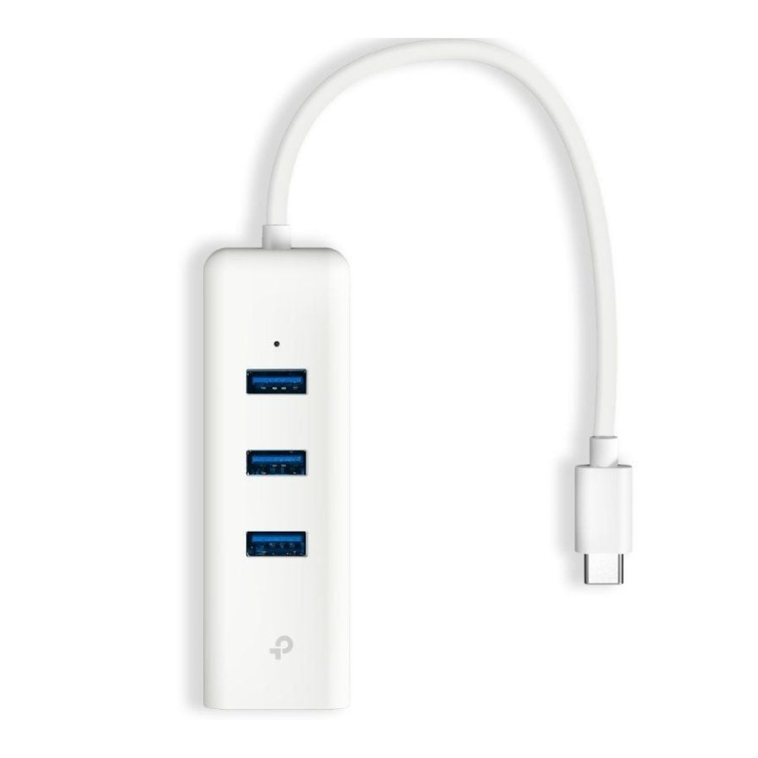 TP-Link UE330C · Hub USB-C 3.0 · 3 Puertos USB · Ethernet RJ45 · Blanco