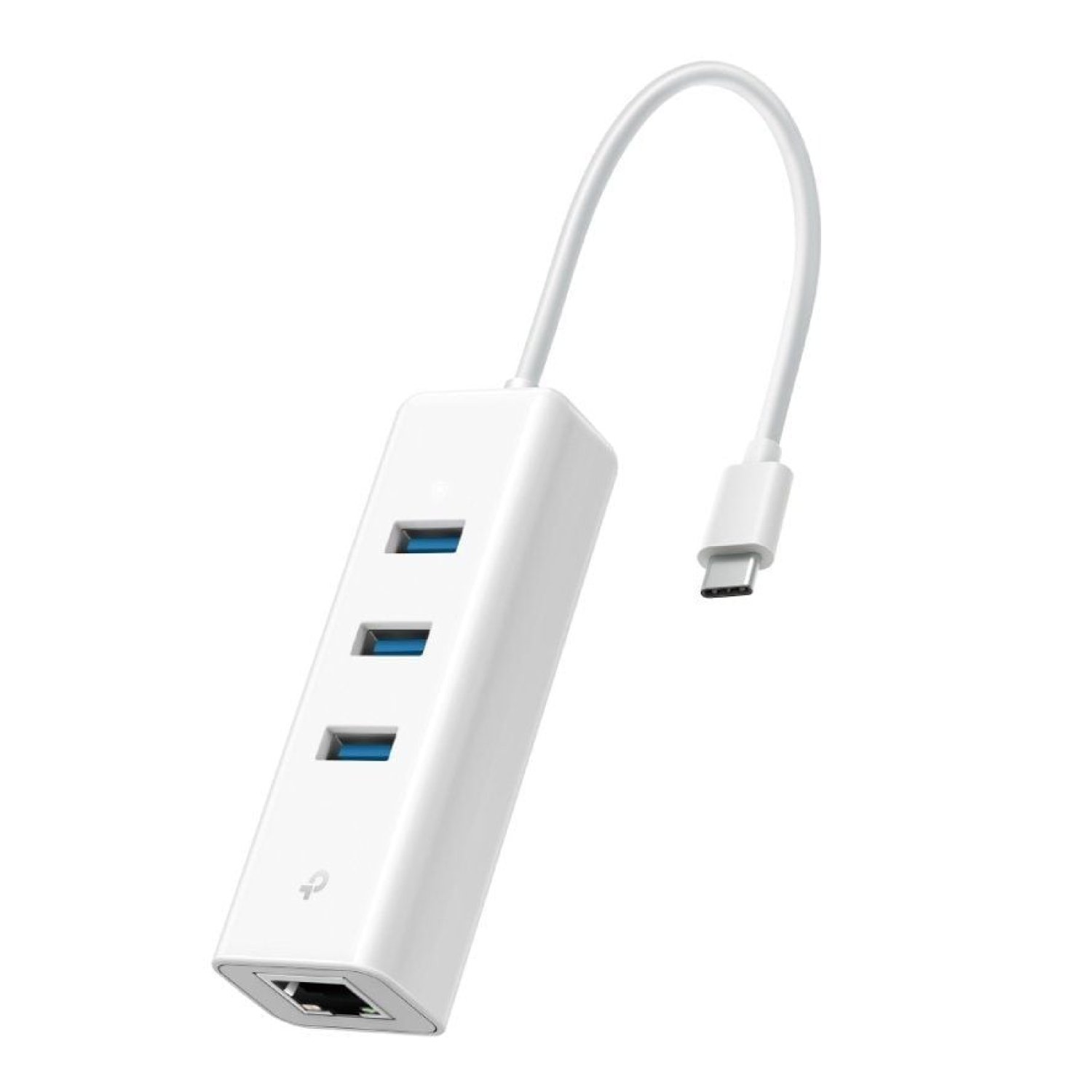 TP-Link UE330C · Hub USB-C 3.0 · 3 Puertos USB · Ethernet RJ45 · Blanco
