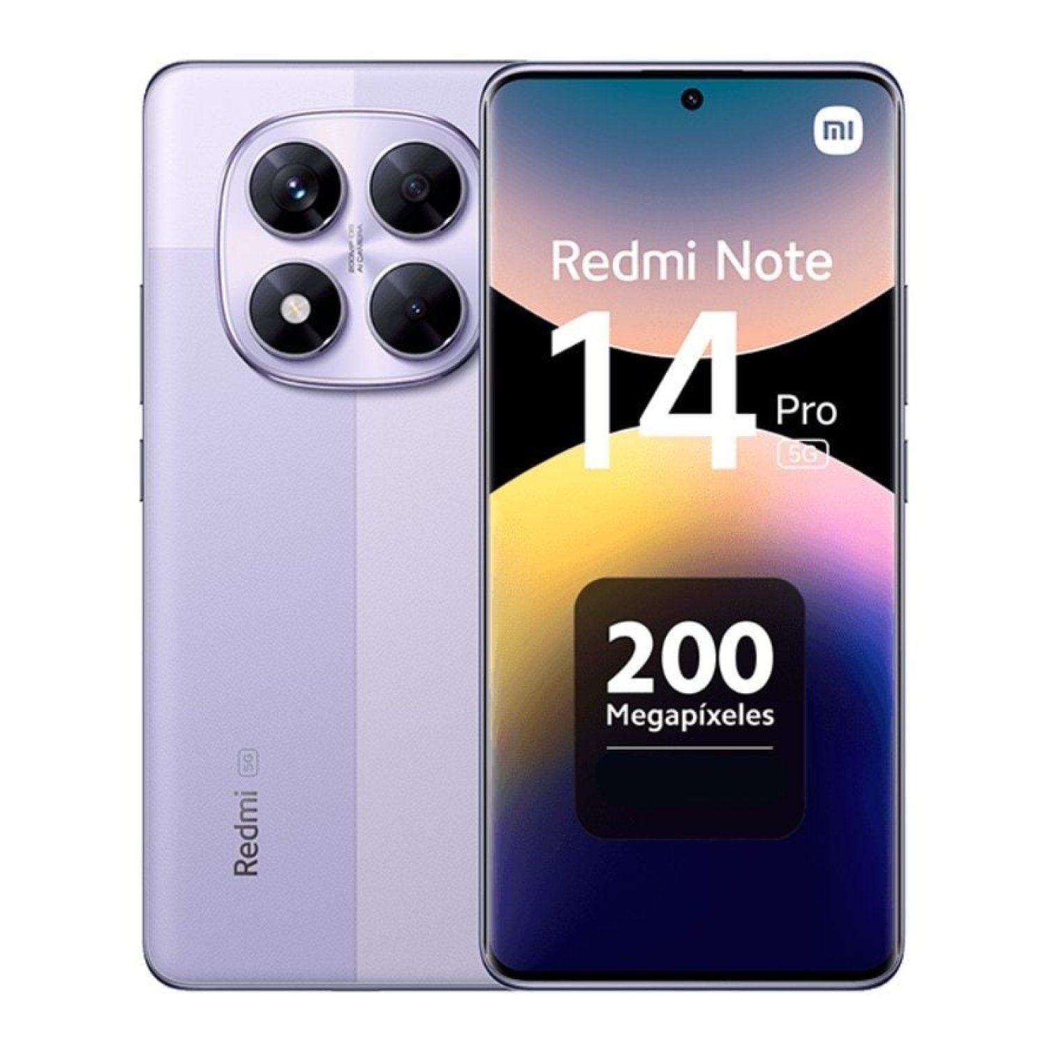 Xiaomi Redmi Note 14 Pro · 6,67" · 8GB RAM · 256GB · 5G · Púrpura
