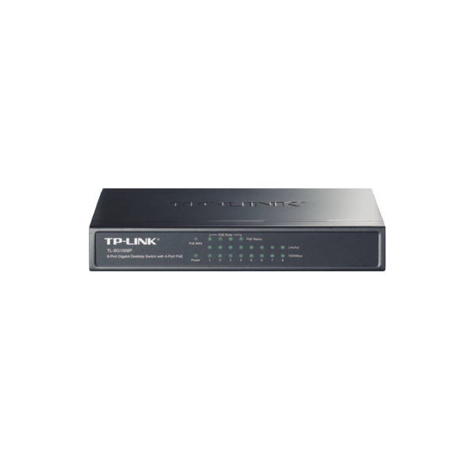 TP-Link TL-SG1008P · Switch 8 Puertos · Gigabit · PoE