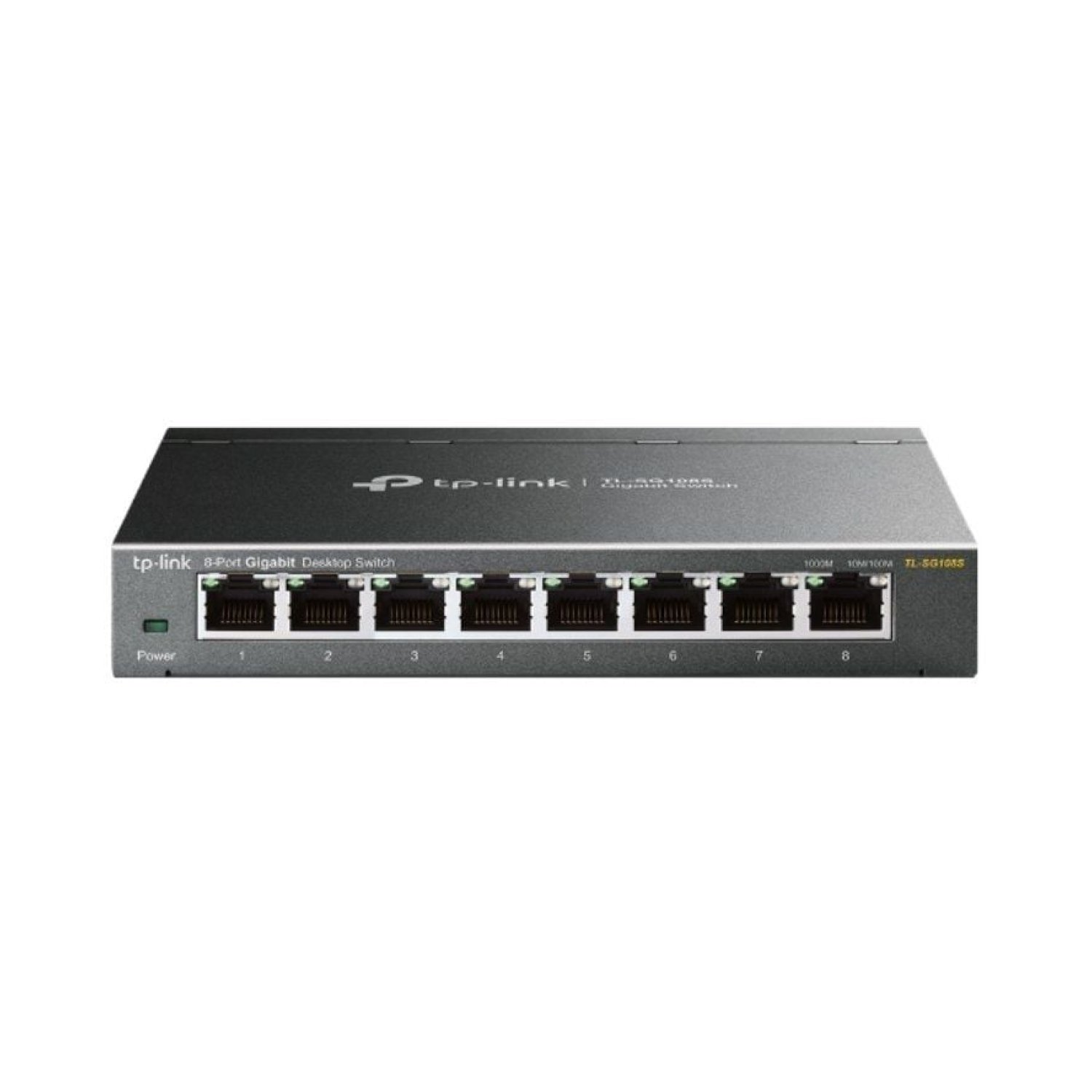 TP-Link TL-SG108S · Switch 8 Puertos · Gigabit 10/100/1000 Mbps