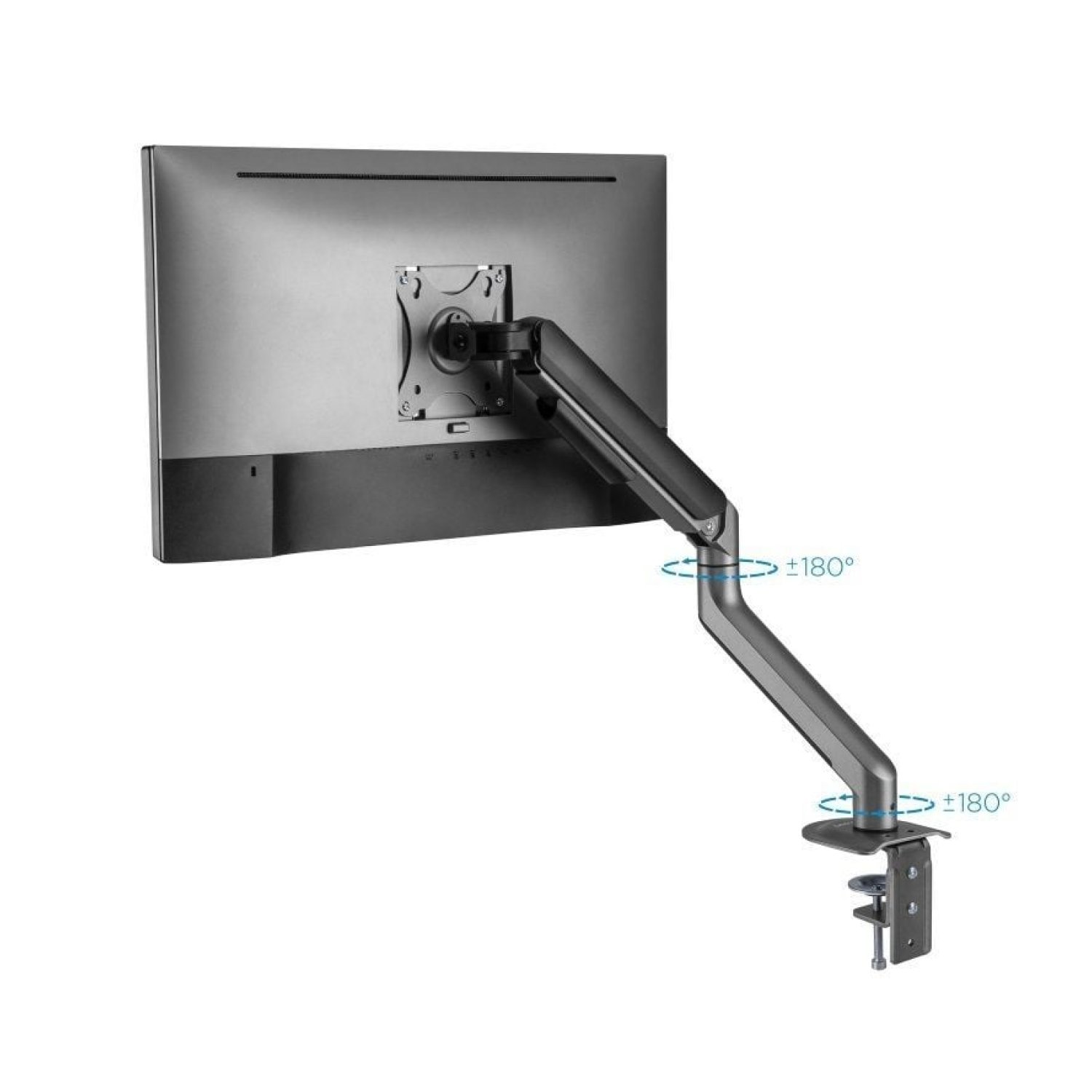 TooQ Soporte Monitor DB4032TNR · Giratorio · Inclinable · Hasta 9kg