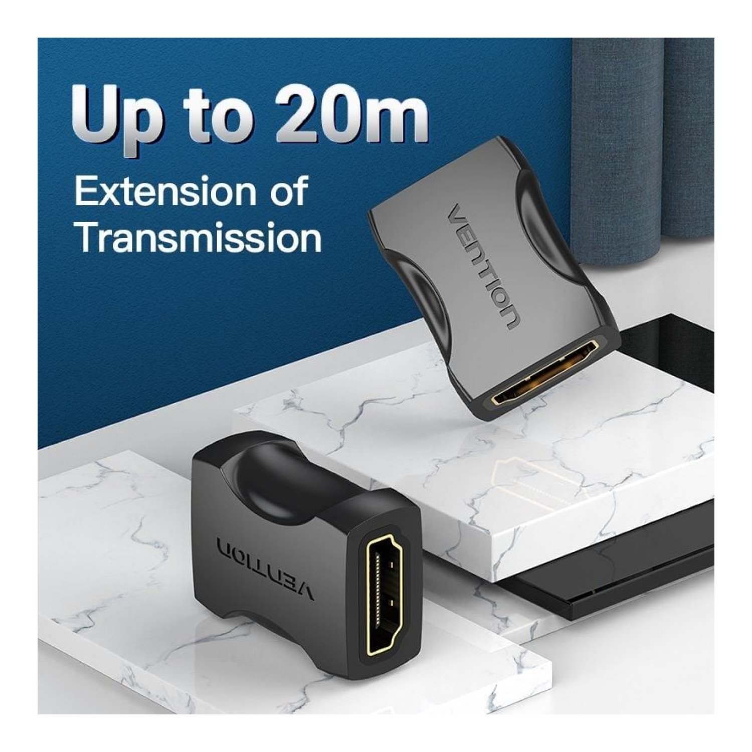 Vention Adaptador HDMI 2.0 · 4K · Hembra a Hembra