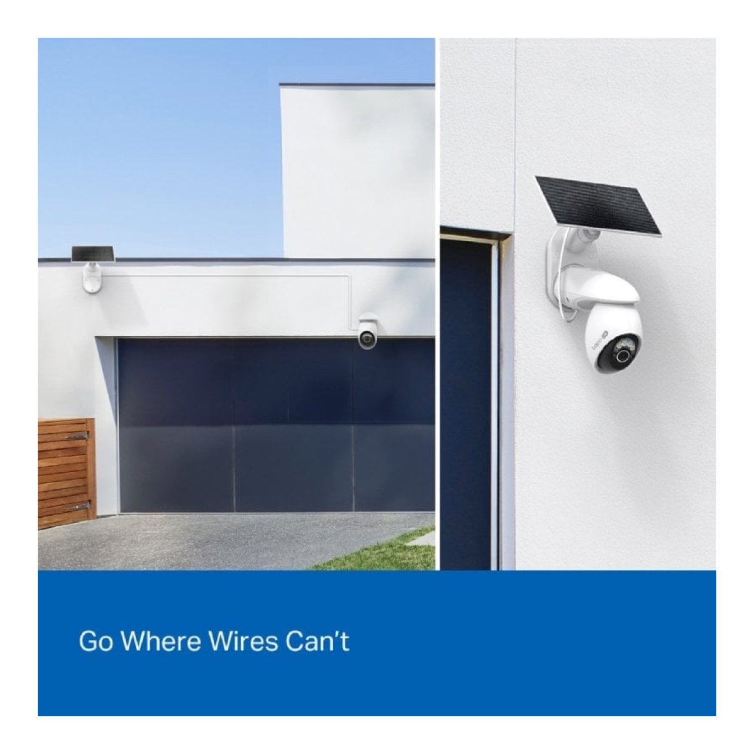 TP-Link Tapo C660 · Cámara Vigilancia · Visión Nocturna · Control APP · Panel Solar