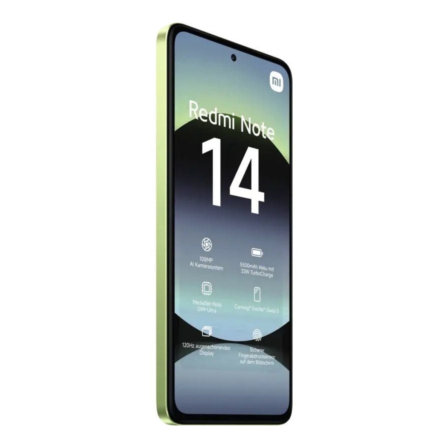 Xiaomi Redmi Note 14 · 6,67" · 8GB RAM · 256GB · Verde