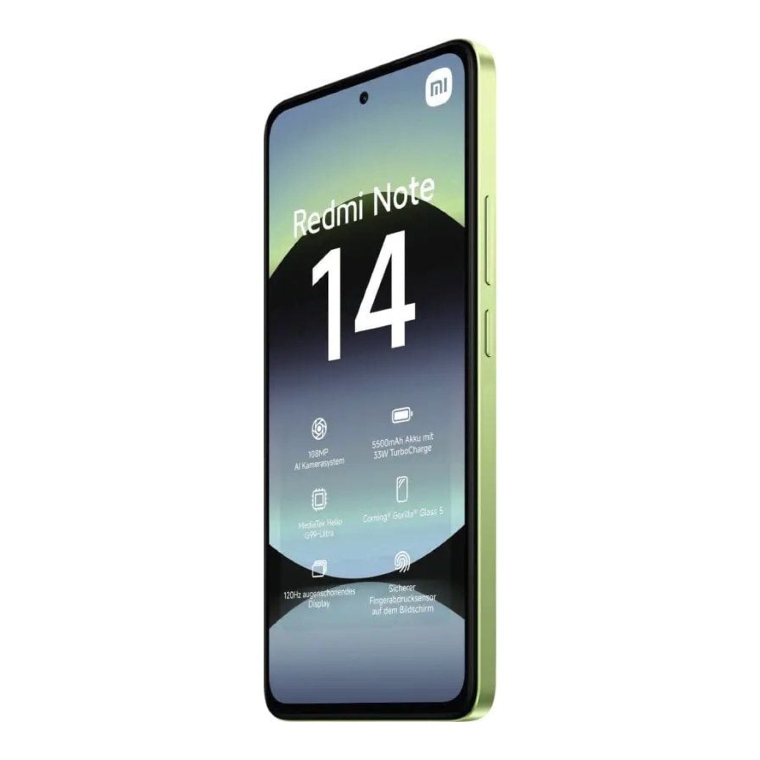Xiaomi Redmi Note 14 · 6,67" · 8GB RAM · 256GB · Verde