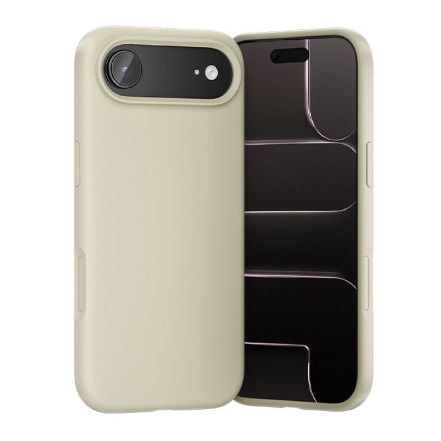 Vention Funda Silicona MagSafe · iPhone 15 Air · Beige