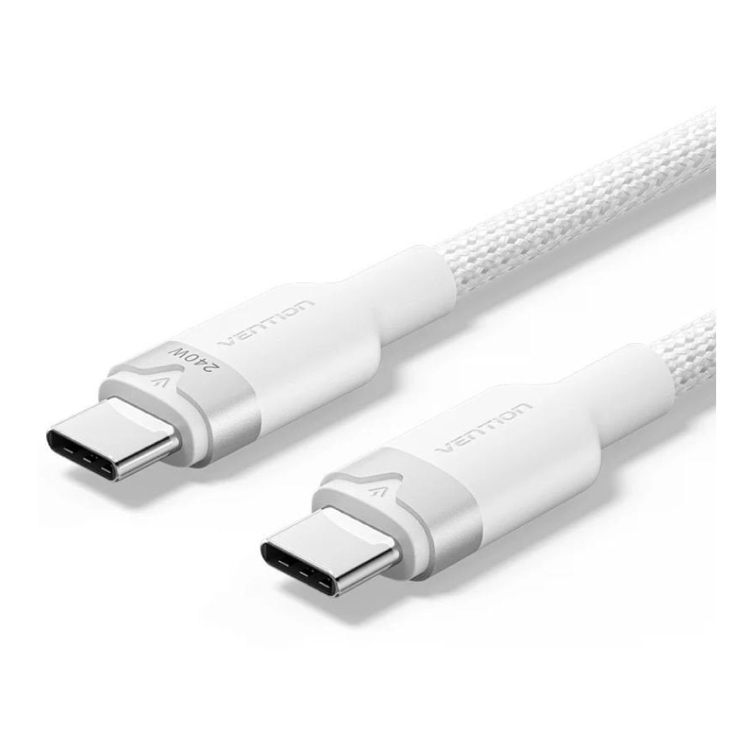 Vention Cable USB Tipo-C 2.0 · 1m · 5A 240W · 480Mbps · Blanco