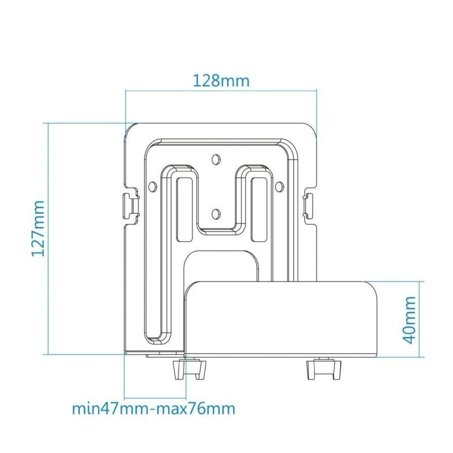 TooQ TQMPM4776 · Soporte Universal · Router/MiniPC · Hasta 5kg