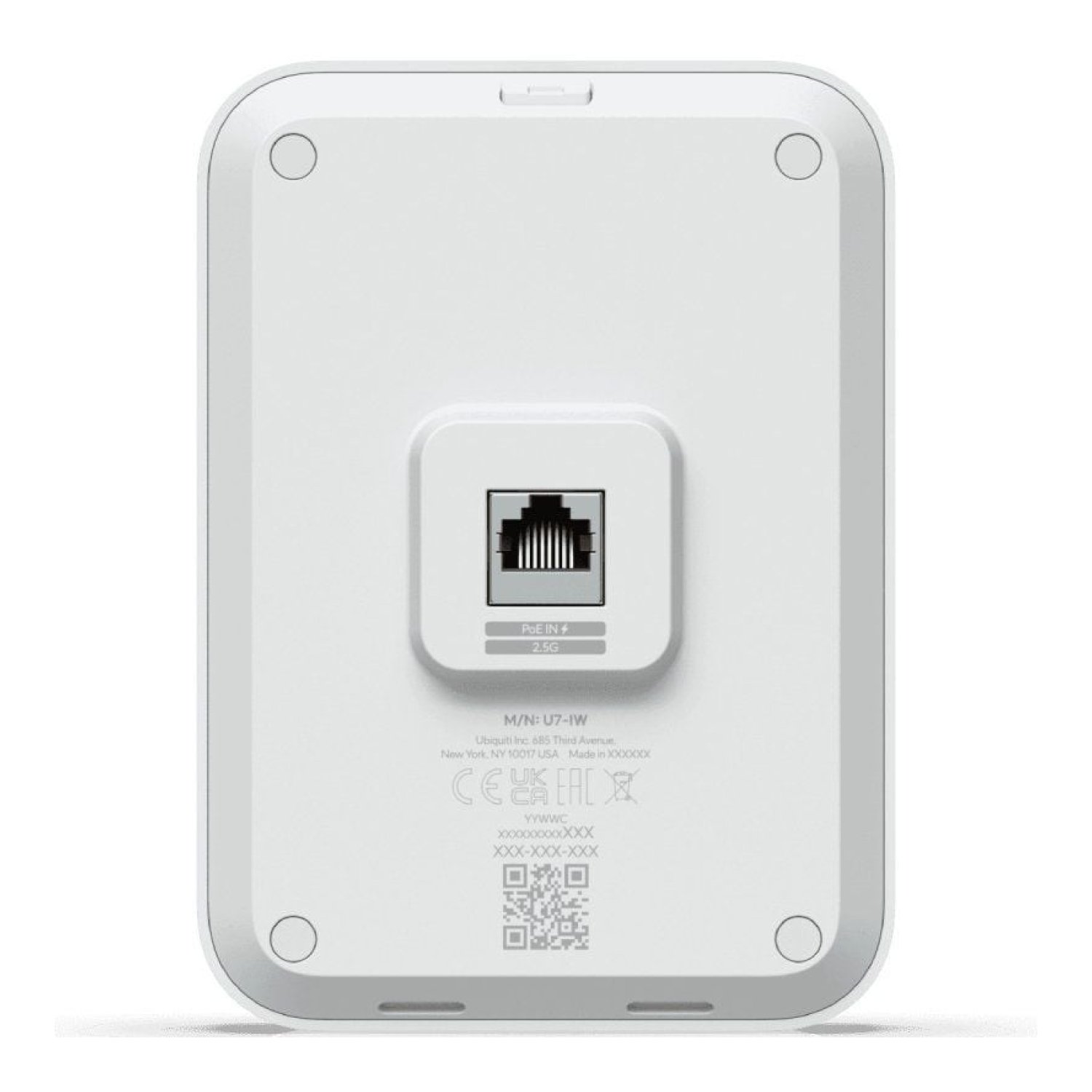 Ubiquiti UniFi U7 In-Wall · Punto de Acceso WiFi · Empotrables en Pared