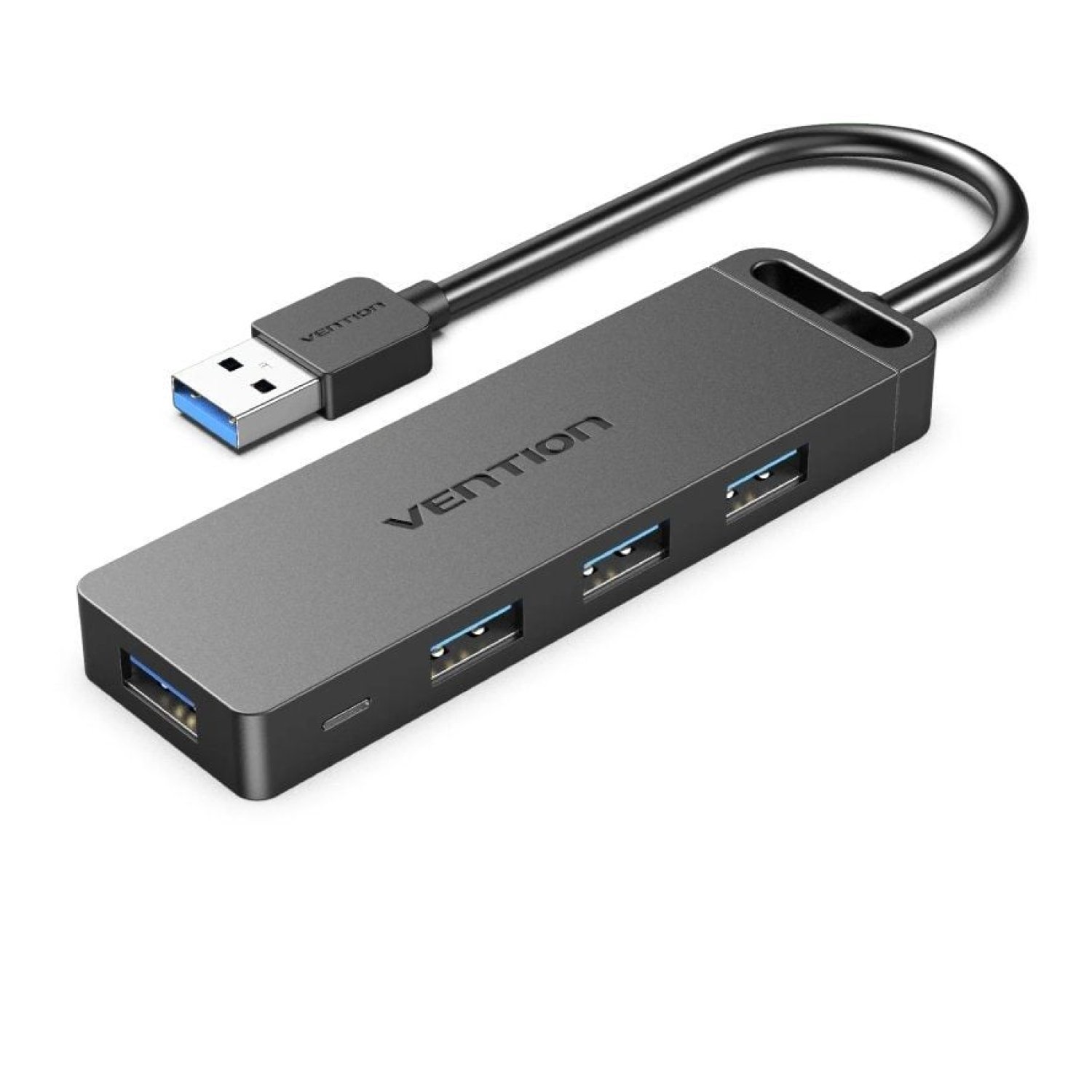 Vention Hub USB 3.0 · 4 Puertos USB · 1 MicroUSB PD