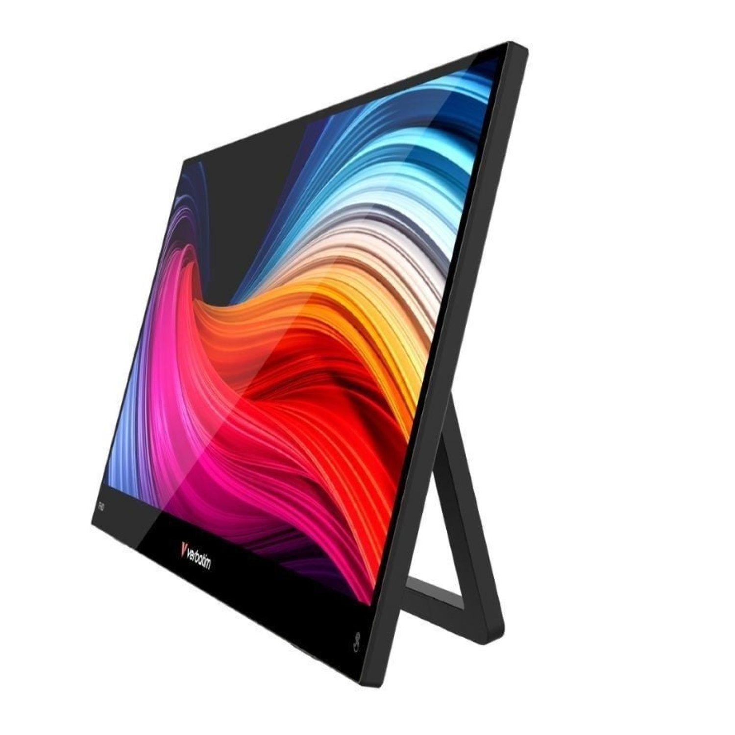Monitor Portátil Táctil Verbatim Touch Light 14"/ Full HD/ Multimedia/ Negro