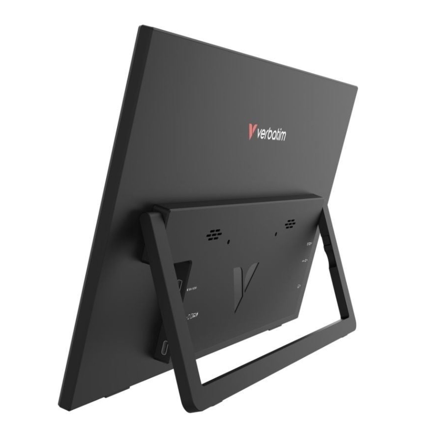 Monitor Portátil Táctil Verbatim Touch Light 14"/ Full HD/ Multimedia/ Negro
