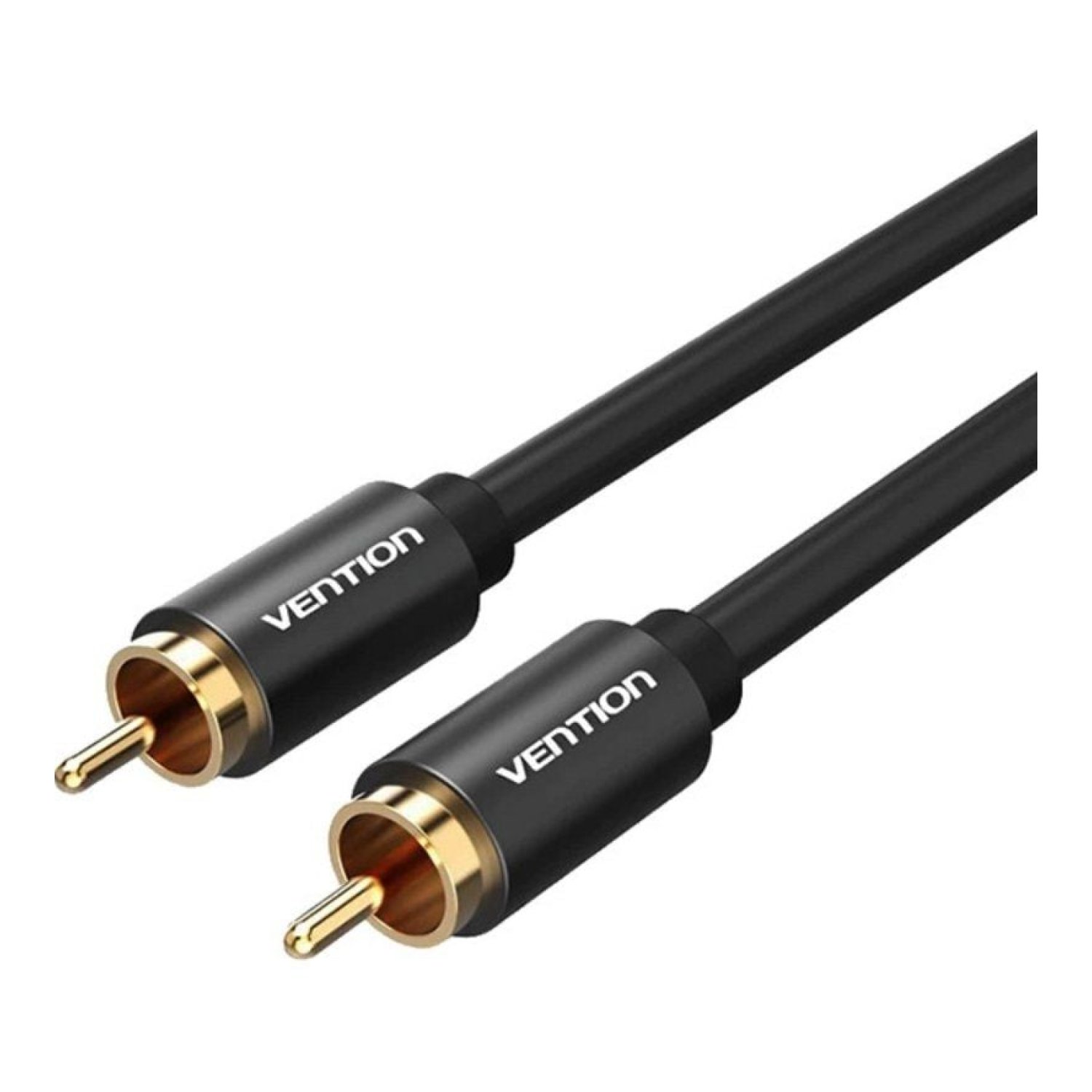 Cable Estéreo Vention VAB-R09-B100/ RCA Macho - RCA Macho/ 1m/ Negro