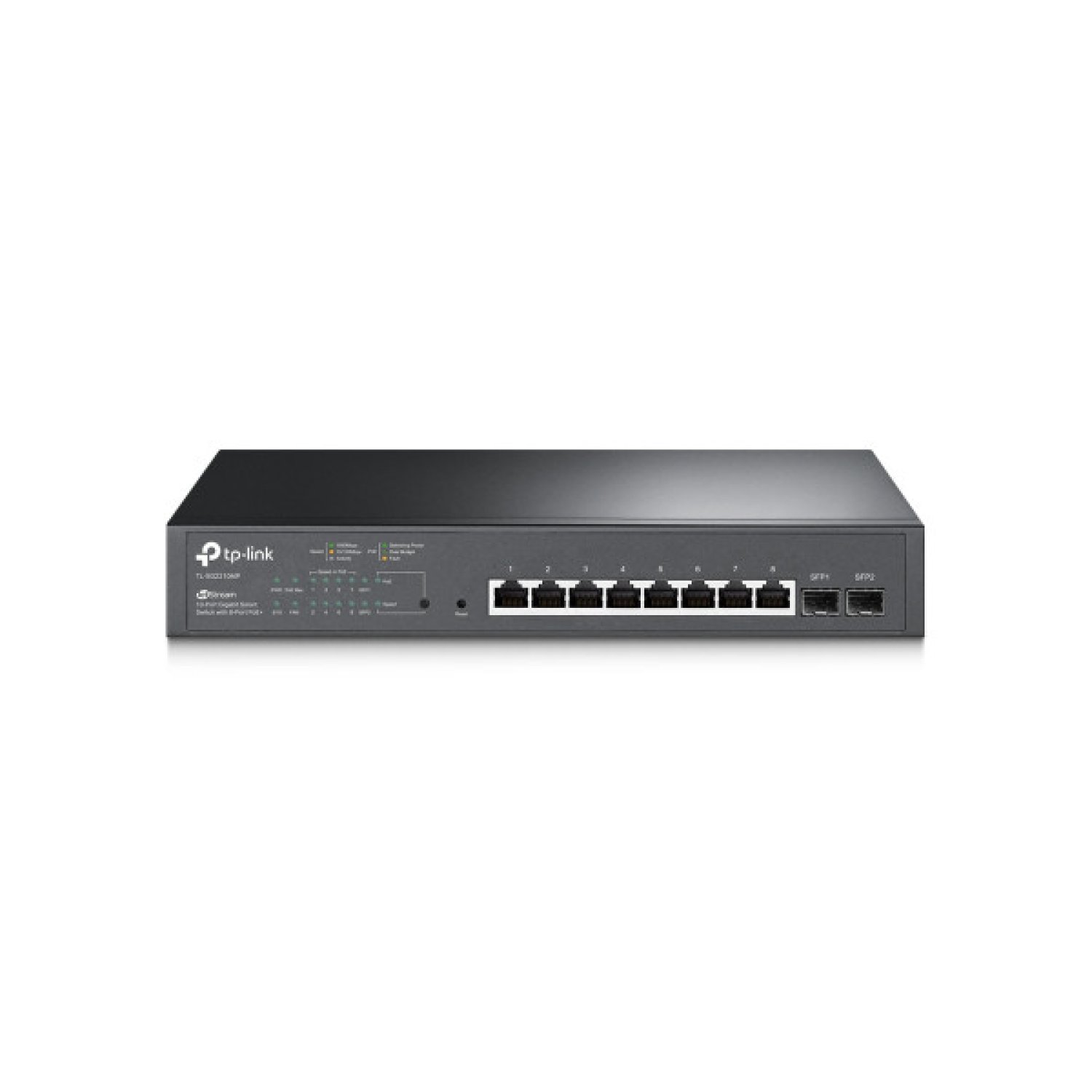 TP-Link Omada TL-SG2210MP · Switch Gigabit · 10 Puertos RJ-45 · PoE · SFP
