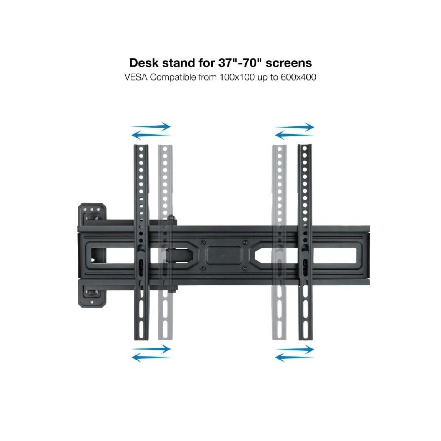 TooQ LP7863TN-B · Soporte Pared Giratorio e Inclinable · 37-70" · Hasta 35kg