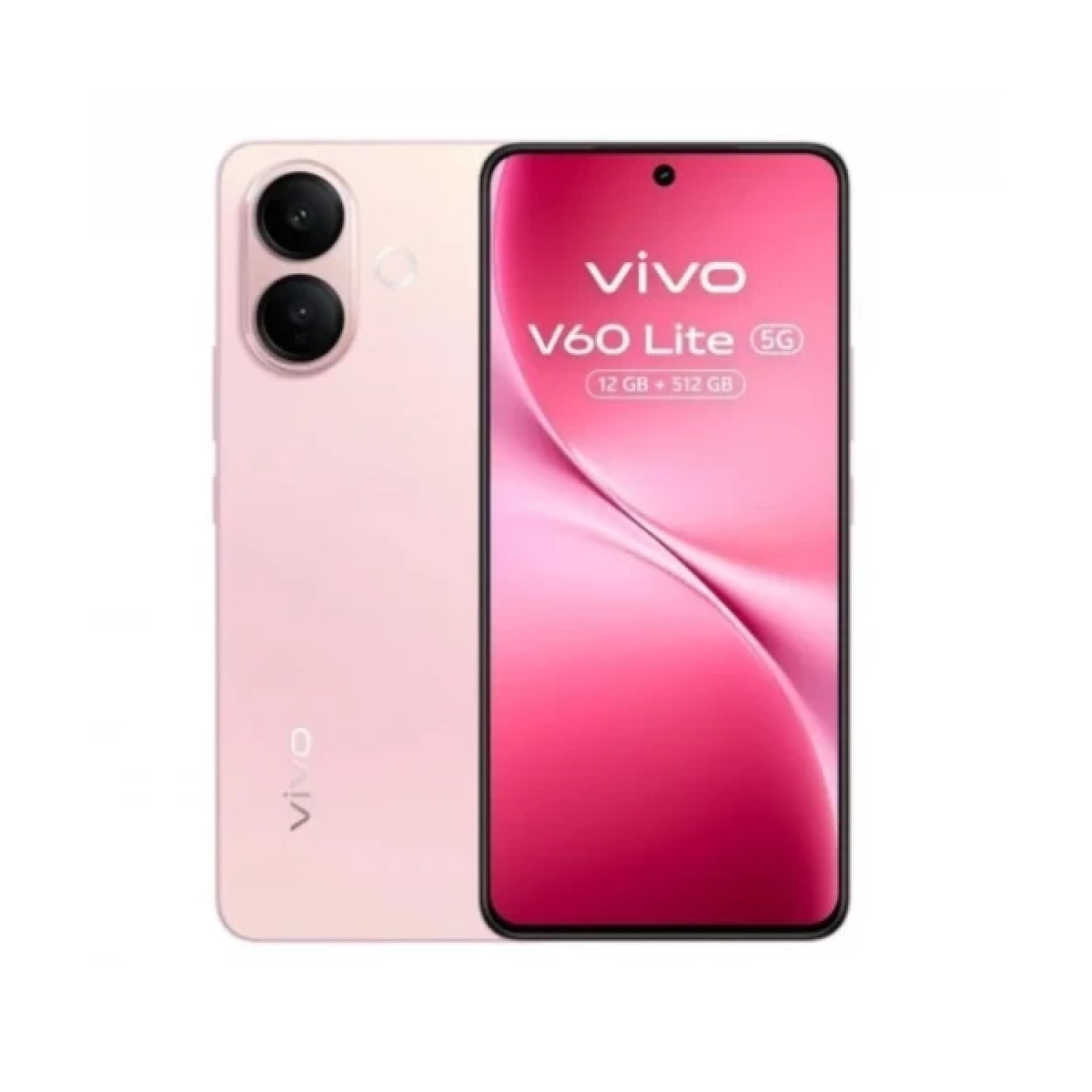 Vivo V60 Lite · 6,77" · 12GB RAM · 512GB · 5G · Rosa