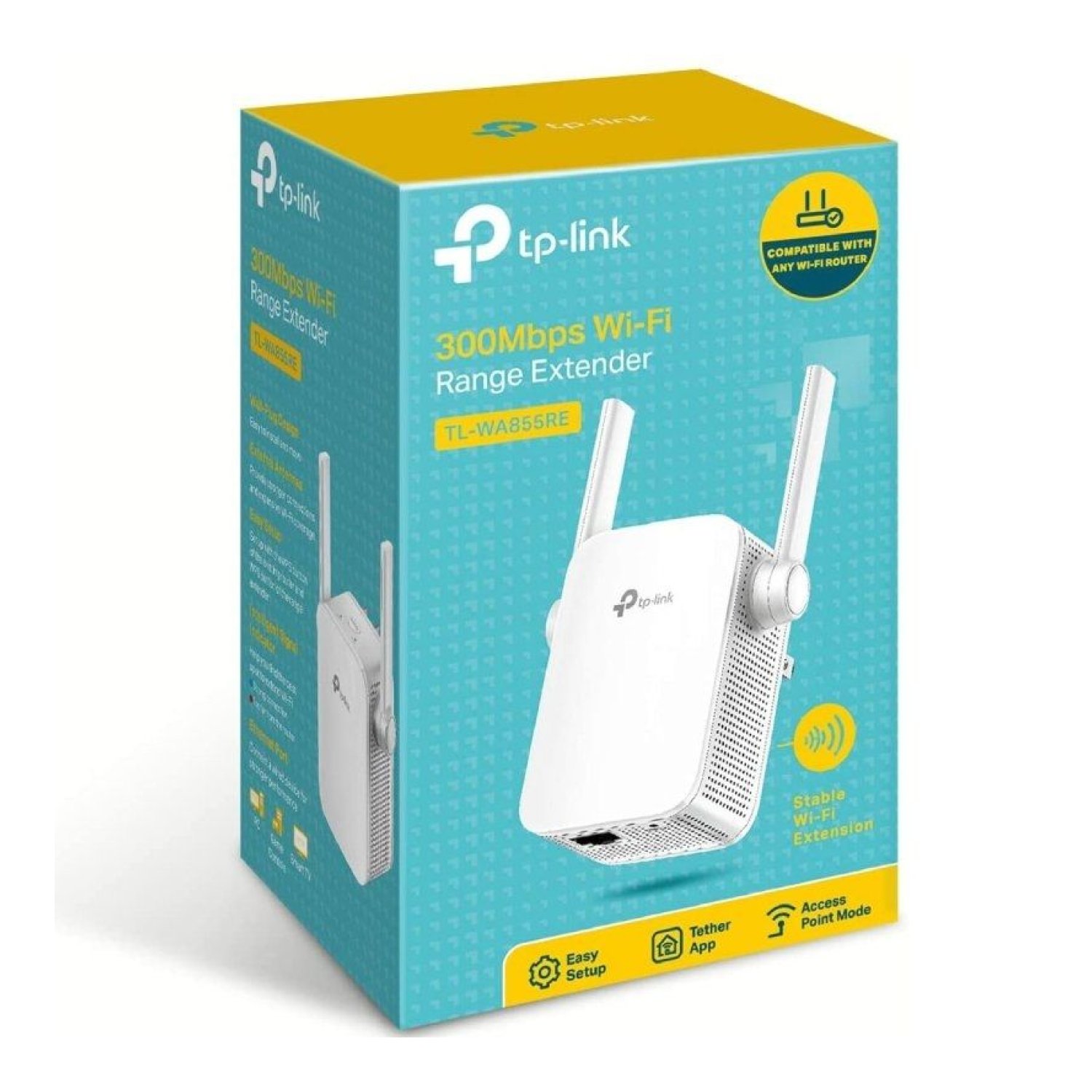 TP-Link TL-WA855RE · Repetidor WiFi 300Mbps · 2 Antenas