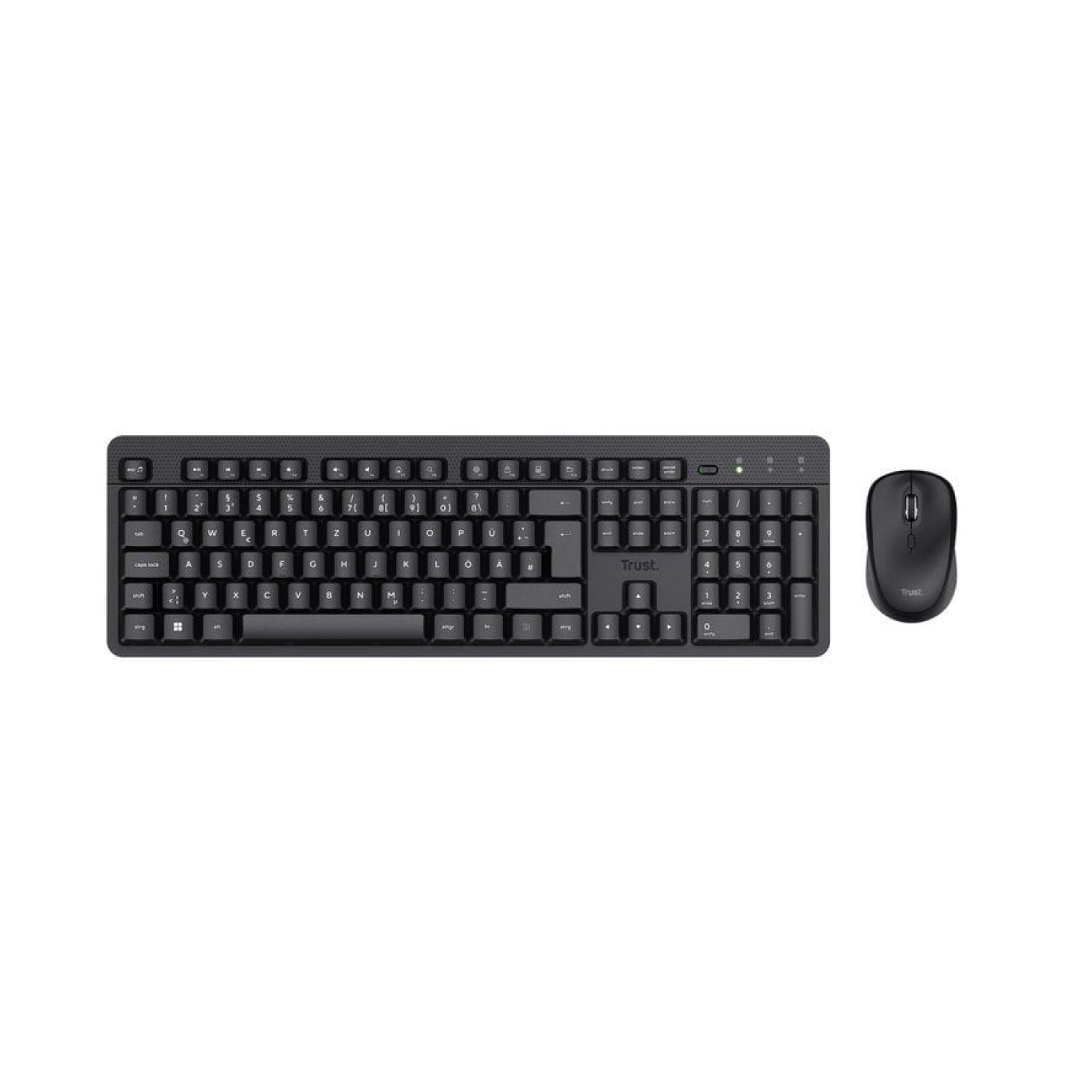 Trust TKM-360 · Teclado y Ratón Inalámbricos · Combo Wireless