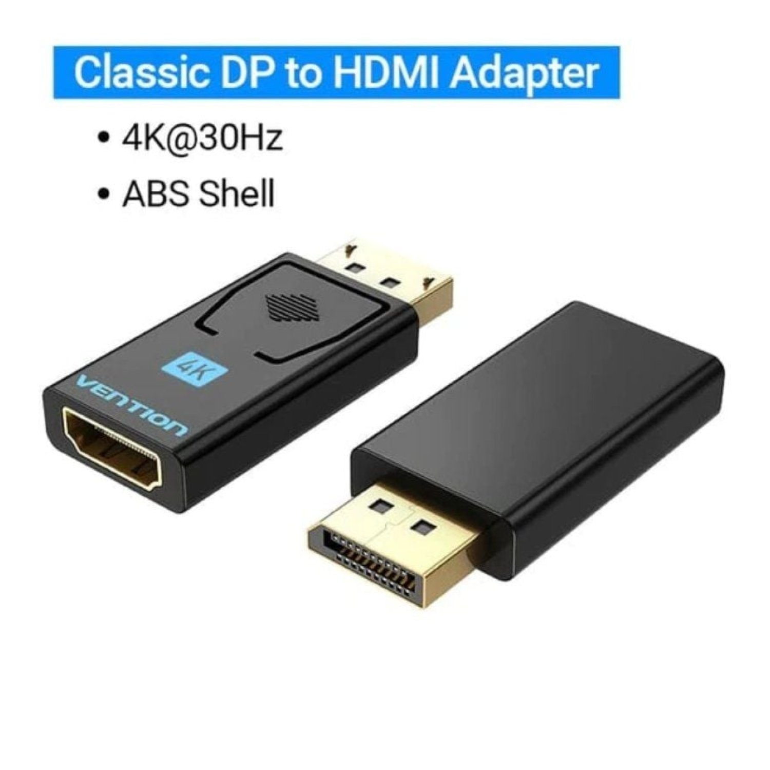 Vention Adaptador DisplayPort a HDMI 4K · Macho - Hembra