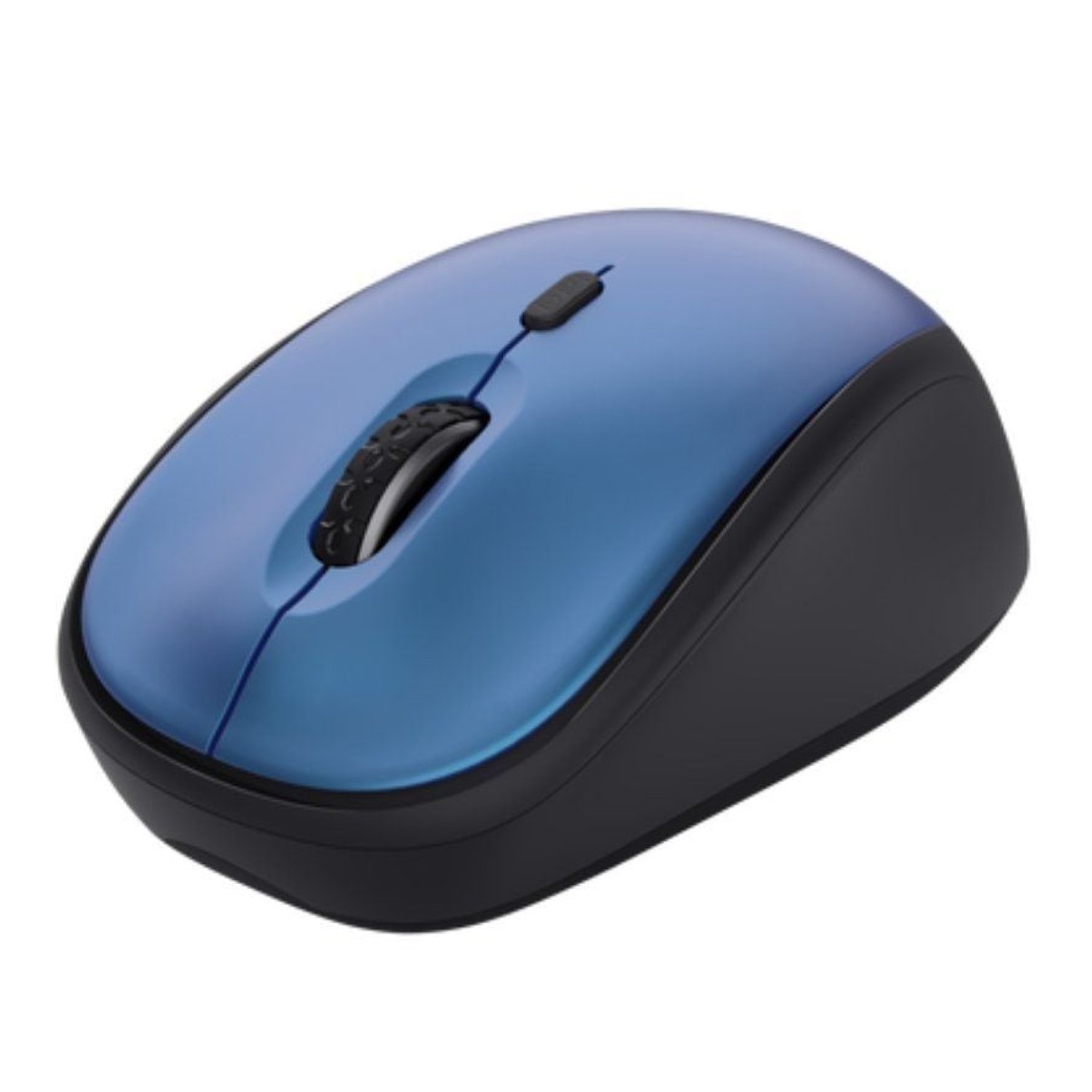 Trust Yvi+ Silent · Ratón Mini Inalámbrico · Hasta 1600 DPI · Azul