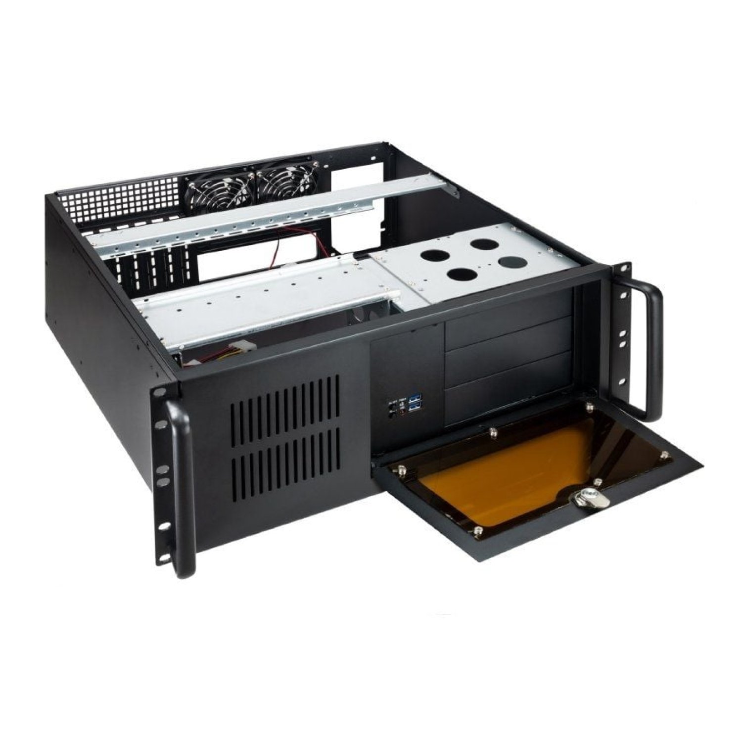 TooQ Rack-406N · Caja Torre · USB 3.0 · 4 Bahías 3,5"