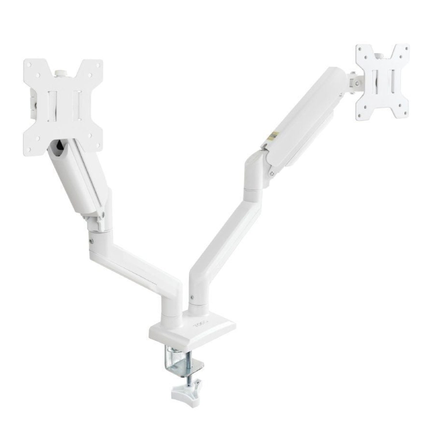 TooQ DB1434TNR · Soporte Doble Monitor · Giratorio e Inclinable · Hasta 10kg