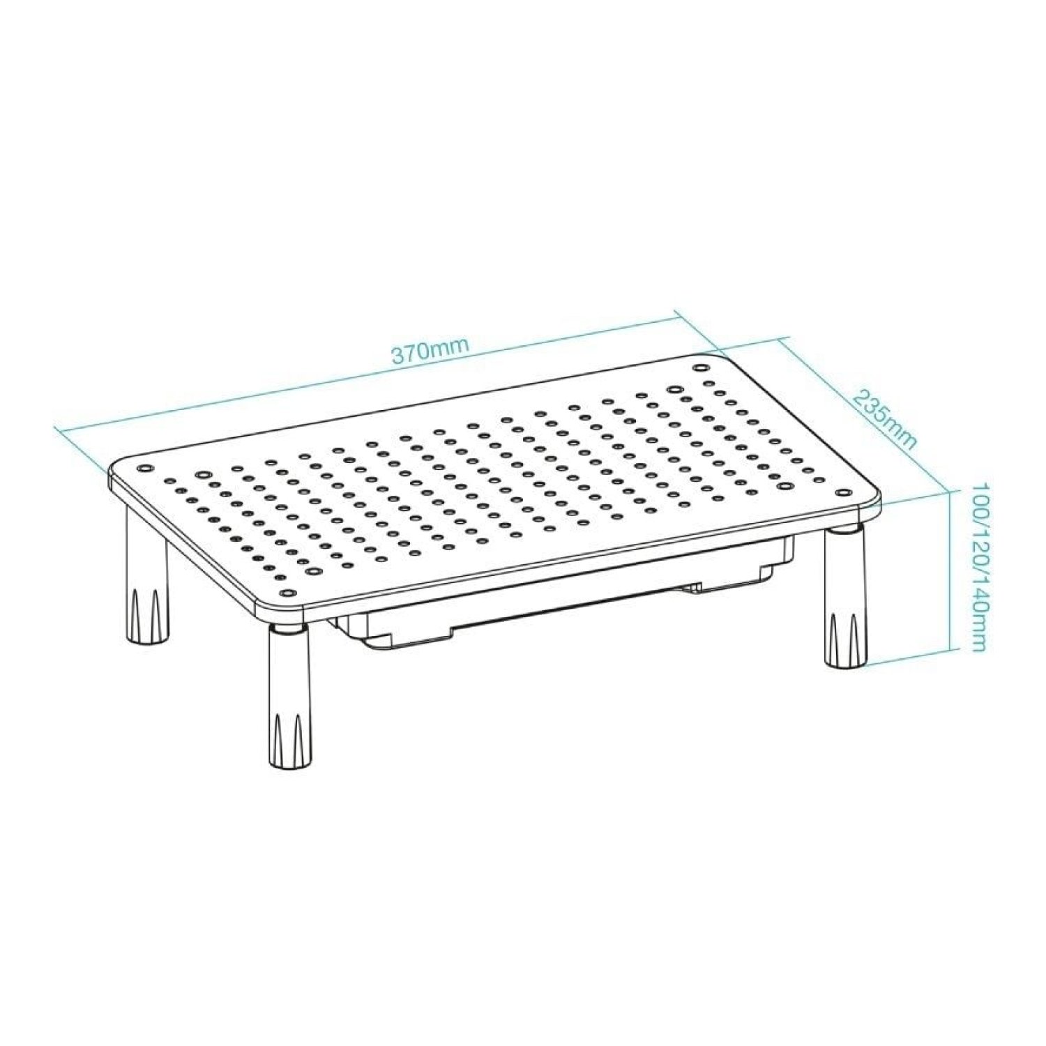 TooQ TQMR087 · Soporte para Monitor · Hasta 20kg