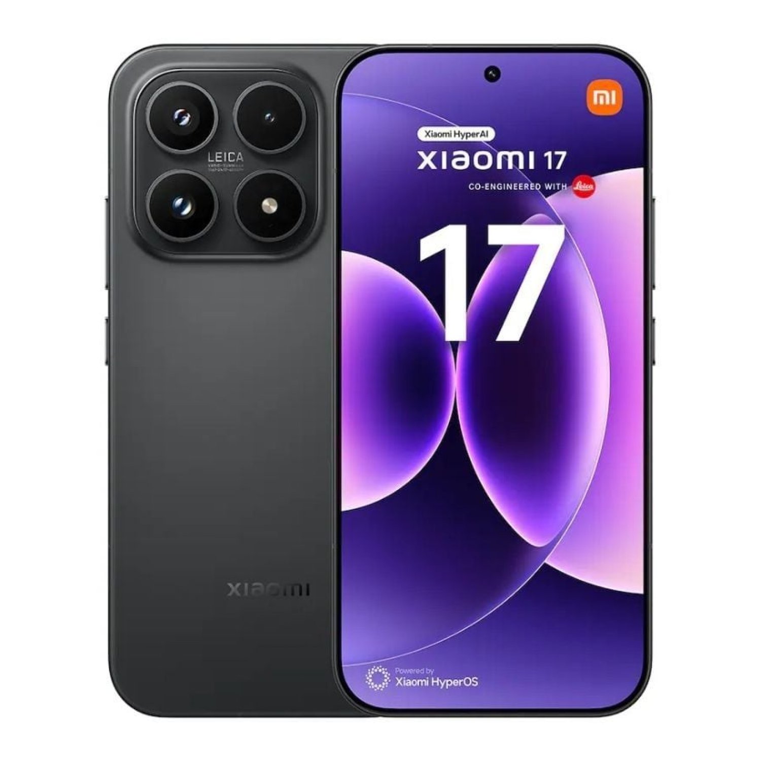 Xiaomi 17 · 6,3" · 12GB RAM · 512GB · 5G · Negro