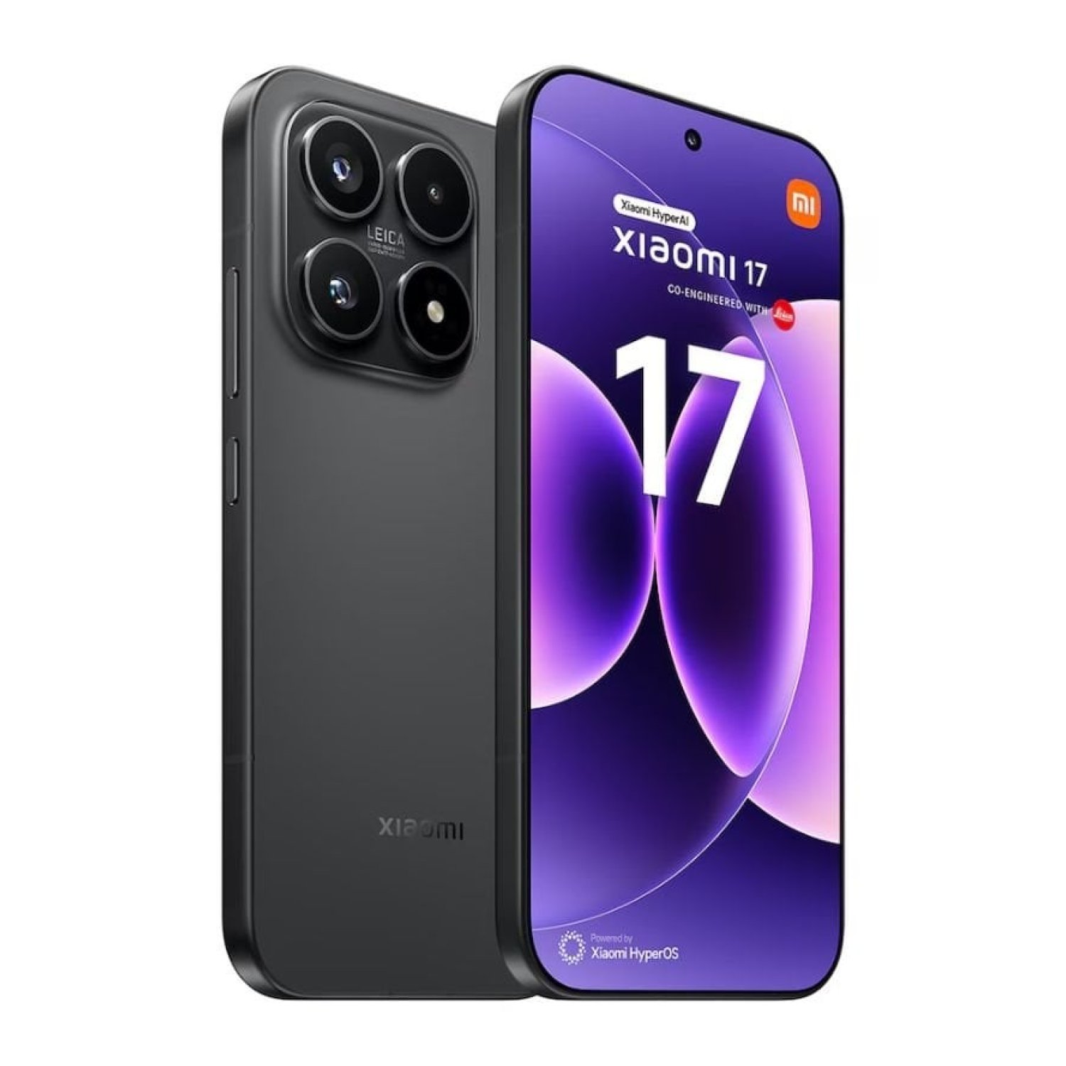 Xiaomi 17 · 6,3" · 12GB RAM · 512GB · 5G · Negro