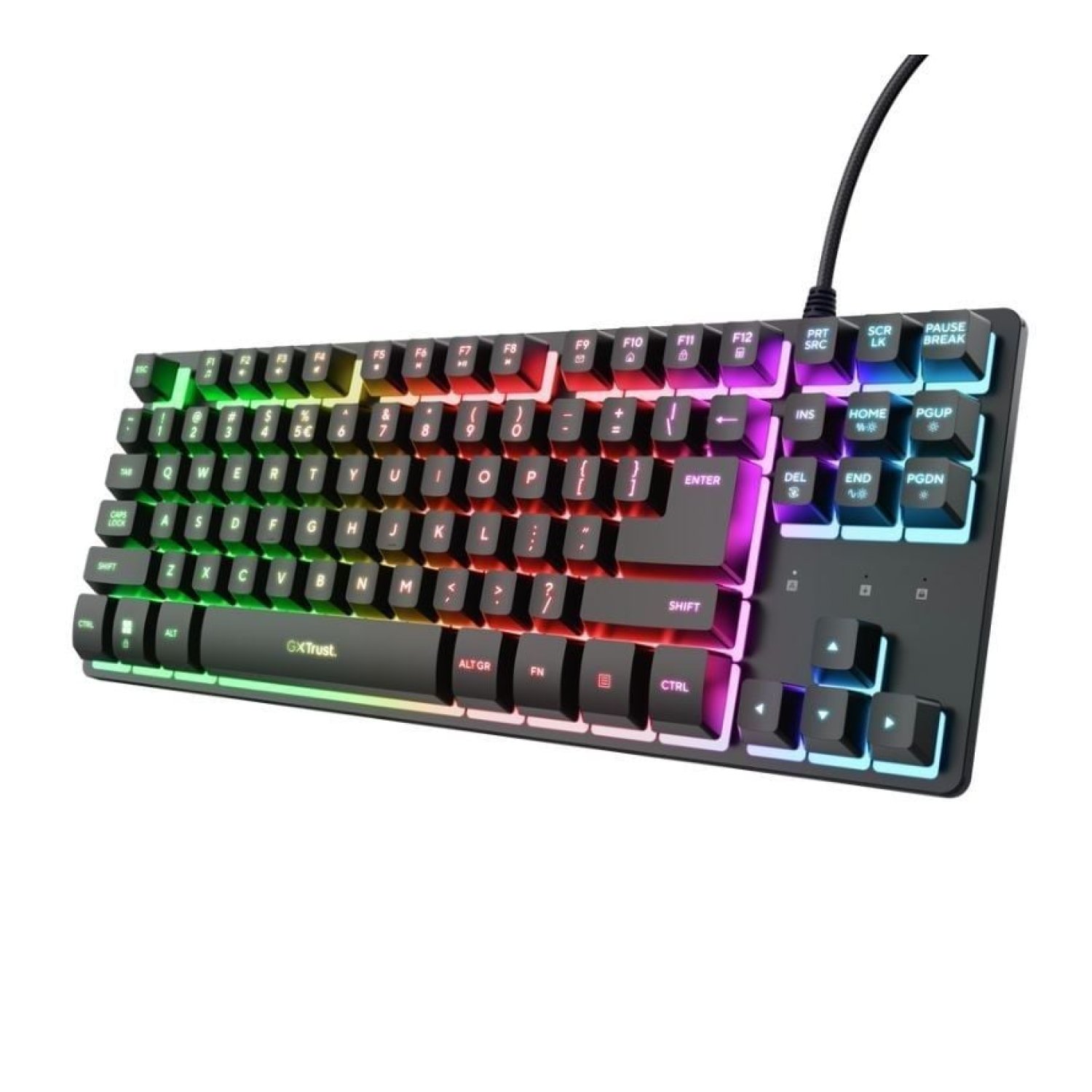 Trust Gaming GXT 833 Thado · Teclado Mecánico Gaming TKL · RGB