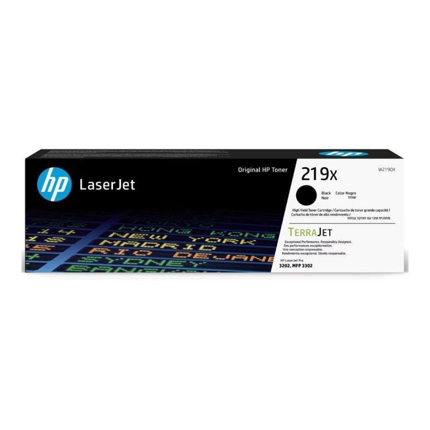 HP Tóner nº219X XL · Alta Capacidad · Negro