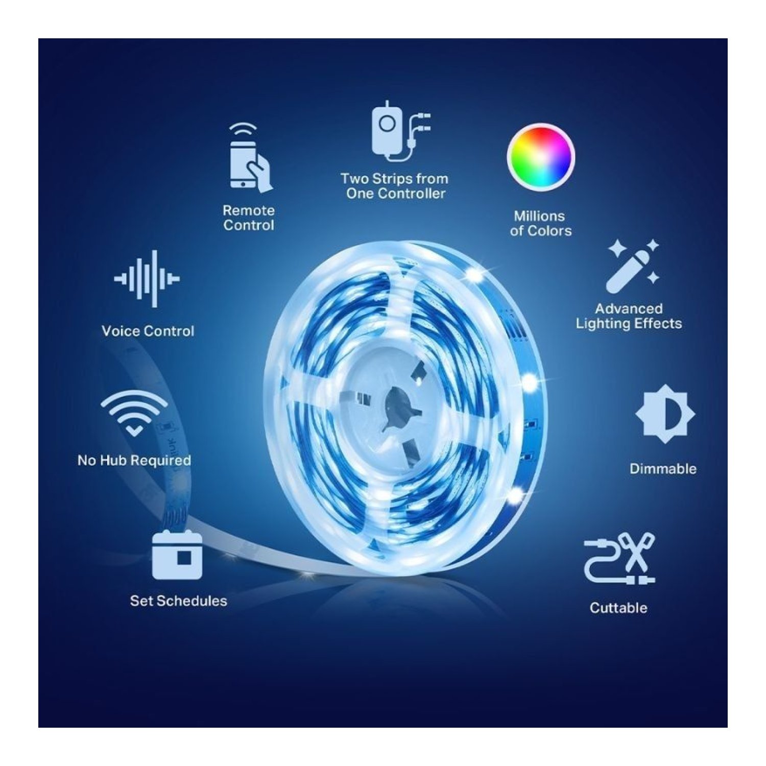 TP-Link Tapo TL61-5 · Tira LED Inteligente · 5m · 13,5W
