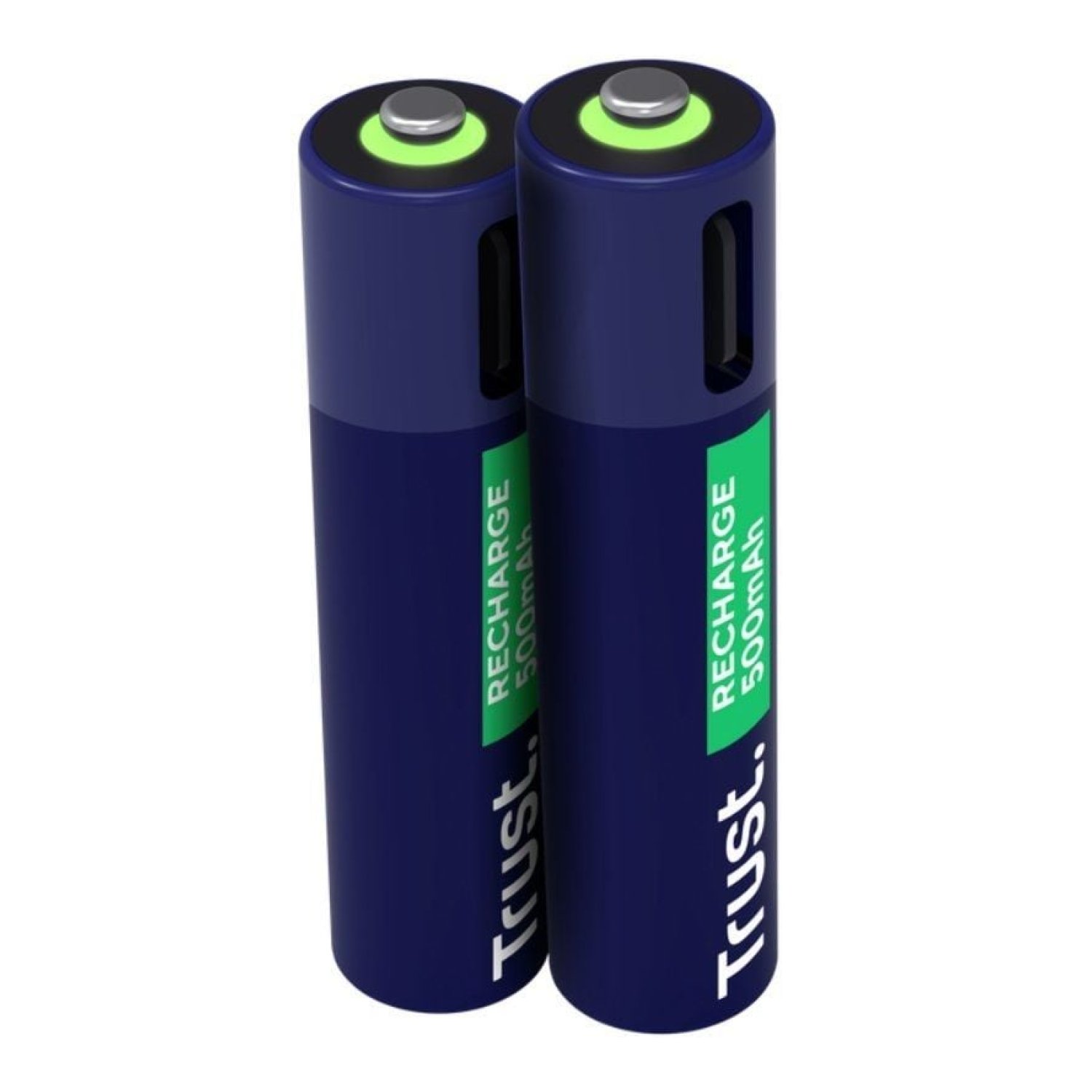 Pack de 2 Pilas AAA Trust 25585/ Recargables